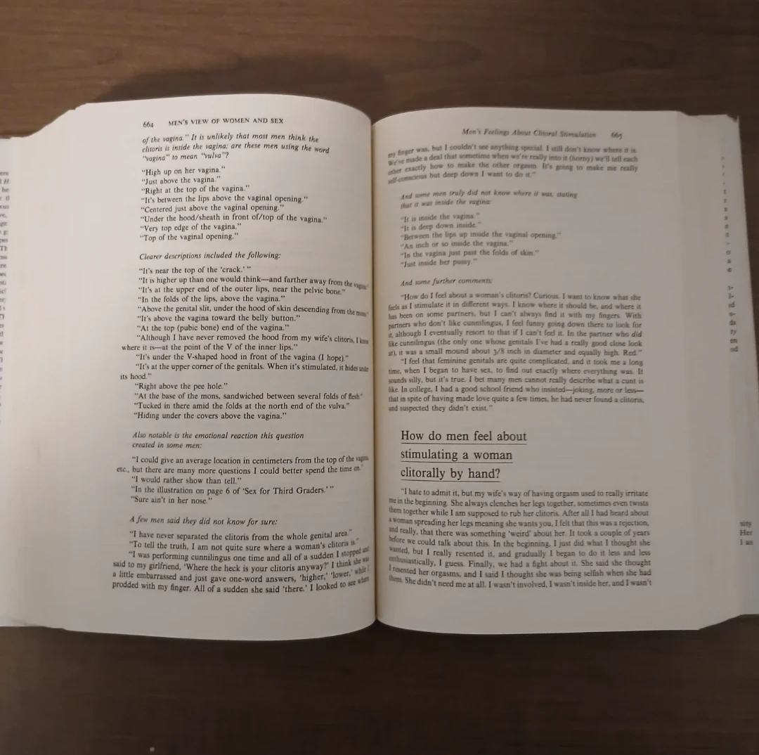 The Hite Report on Male Sexuality by Shere Hite - photo 4