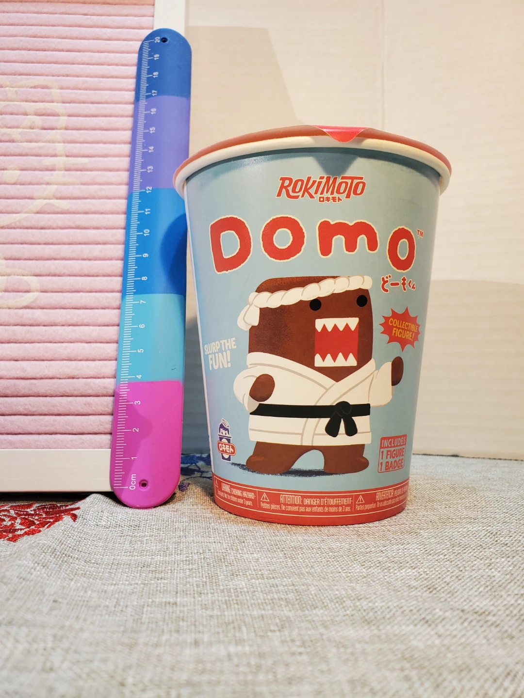 Rokimoto Domo Slurprise Edition Collectible Figure Cup - Pink - photo 3