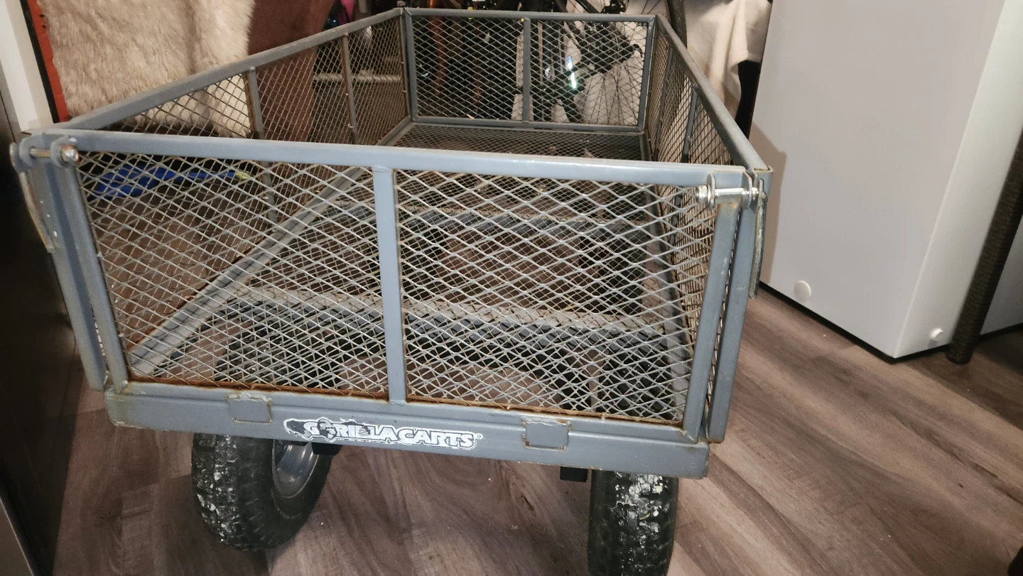 Gorilla Carts Heavy-Duty Steel Garden Cart - photo 5
