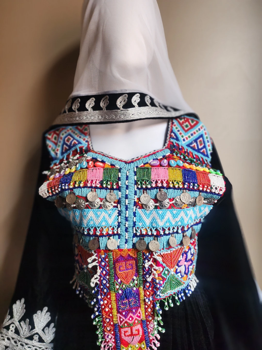 Hand-Embellished Traditional Dress - photo 2