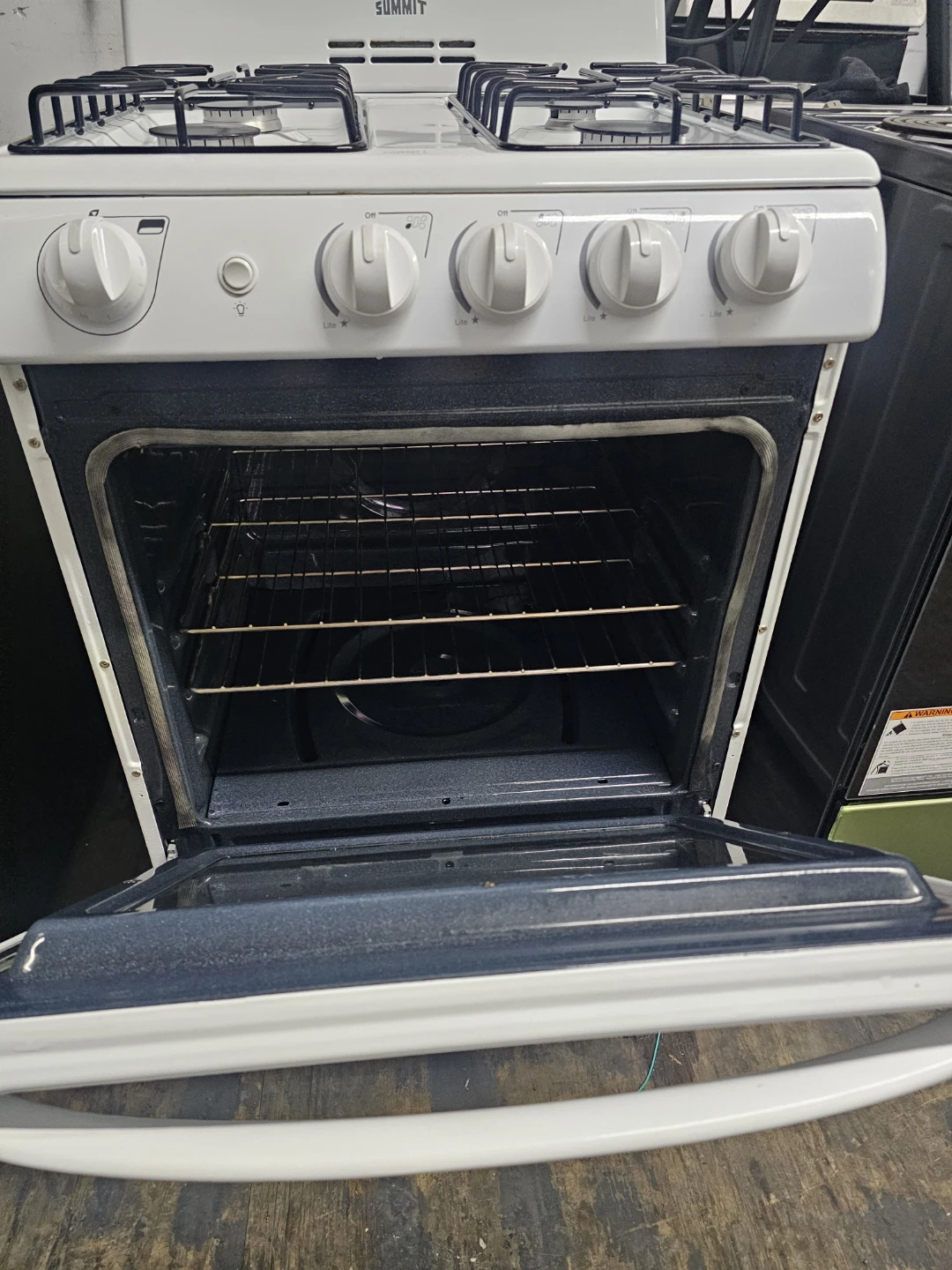 Summit 24in white gas stove - photo 2