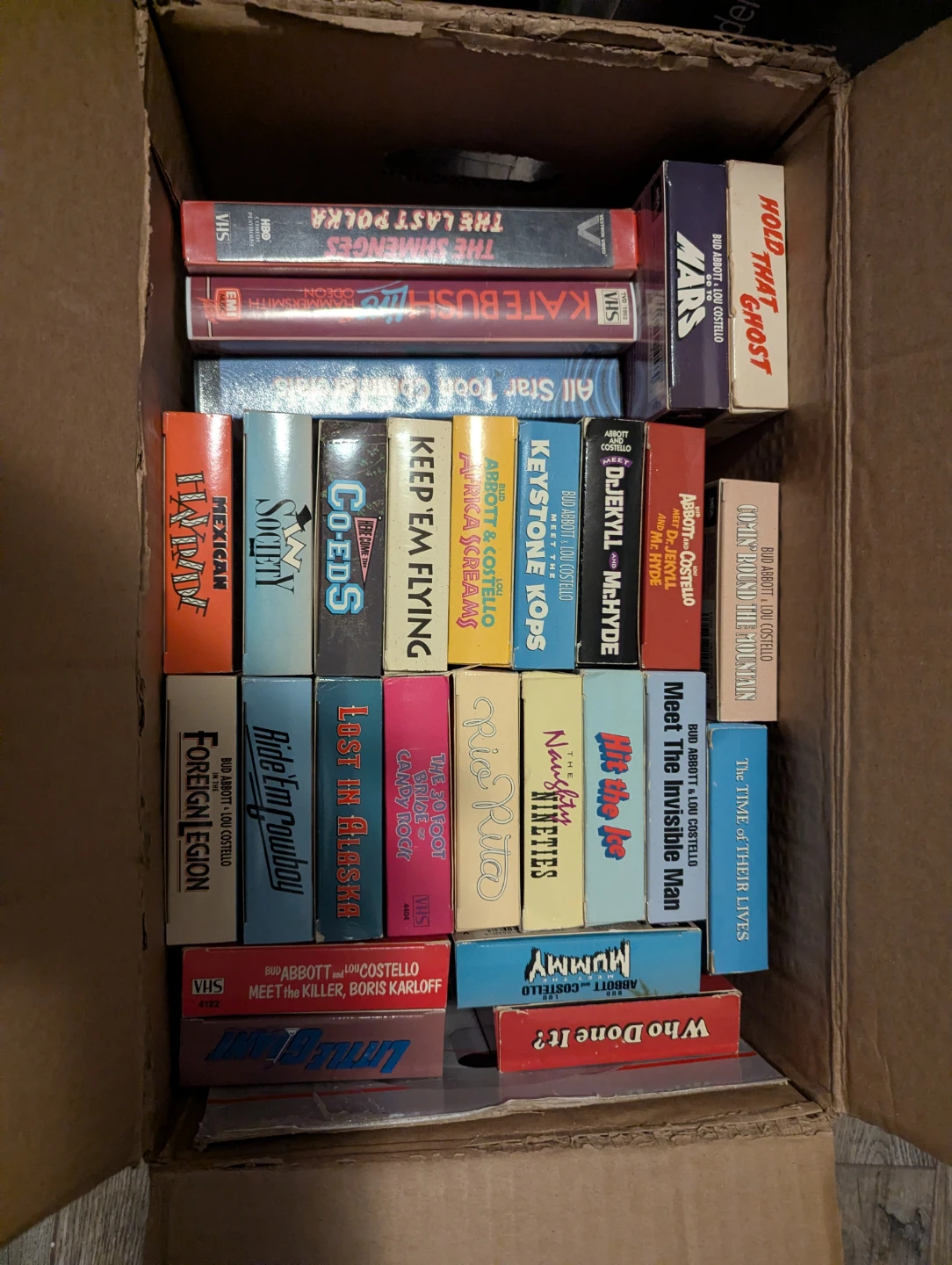Bud Abbott and Lou Costello VHS Collection