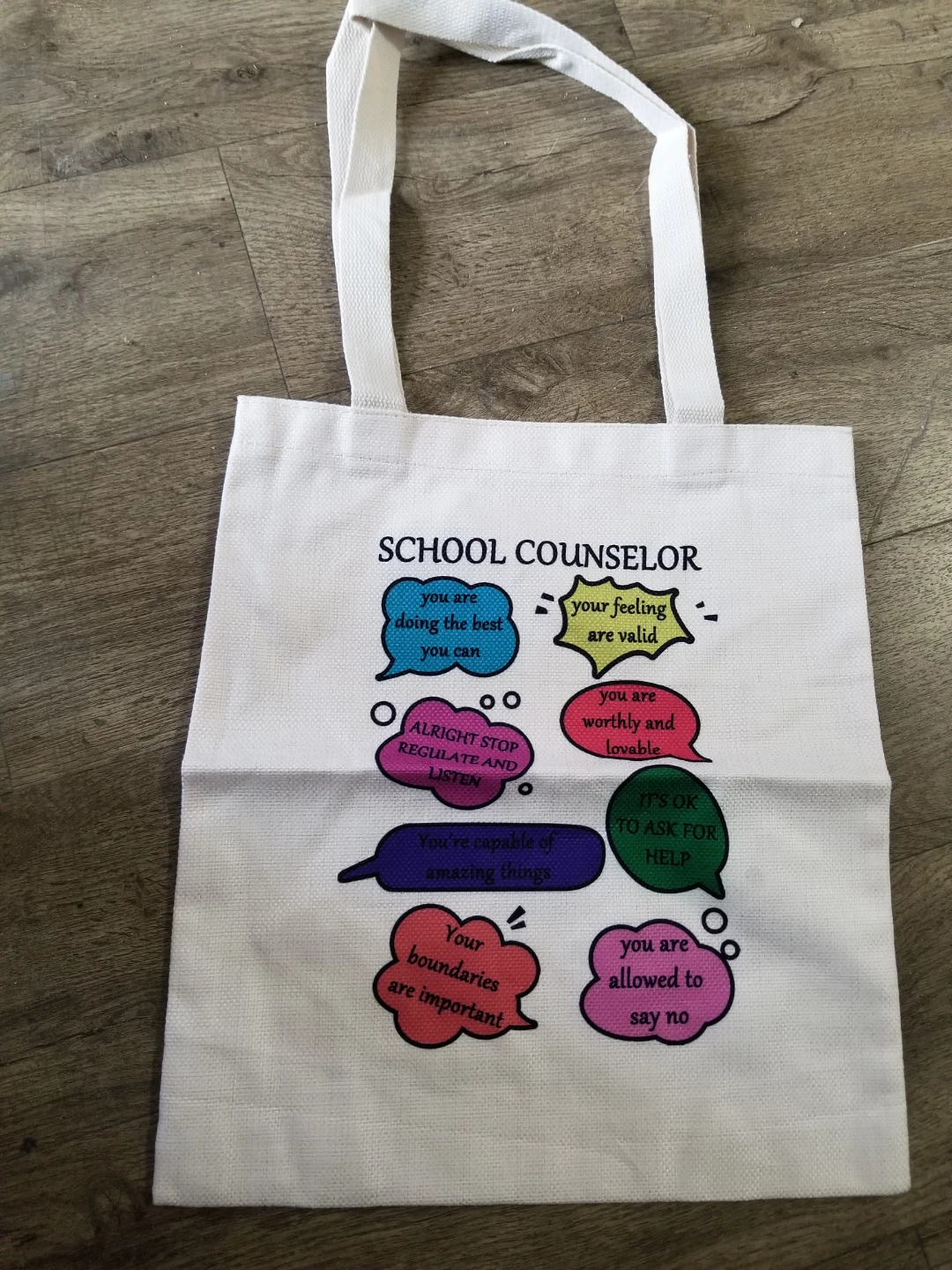School Counselor Tote Bag Brand New