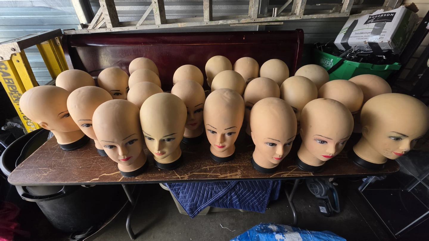 Mannequin Heads - Lot of 24