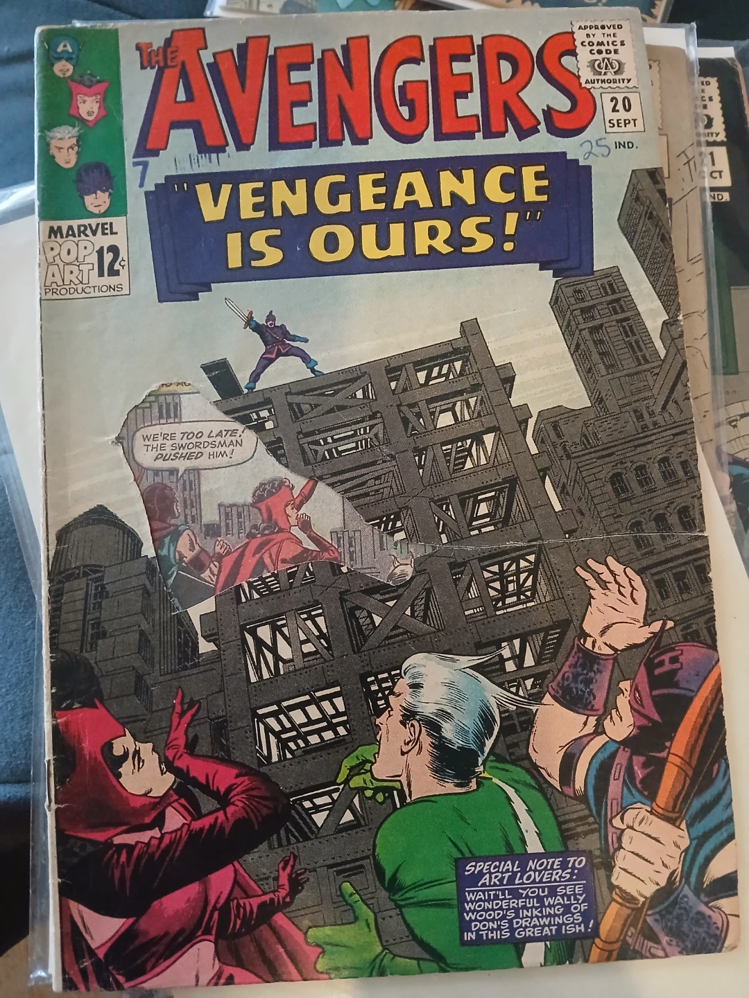 Vintage Avengers marvel comics Lot - photo 5