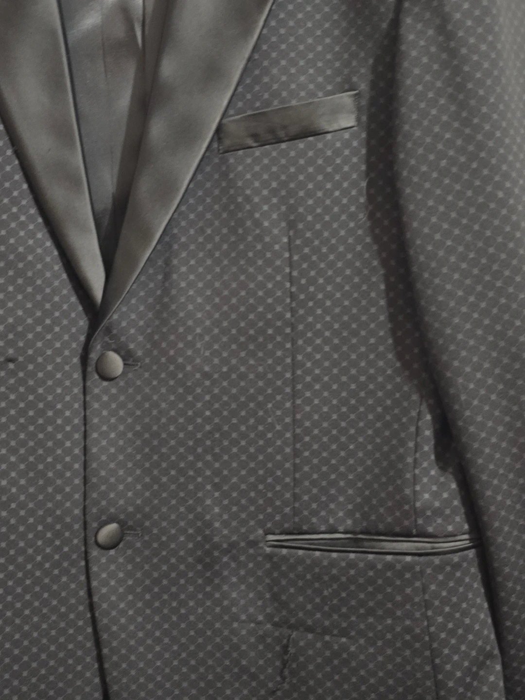 Barabas Black Slim Fit Tuxedo Jacket - 44R/XL - photo 4