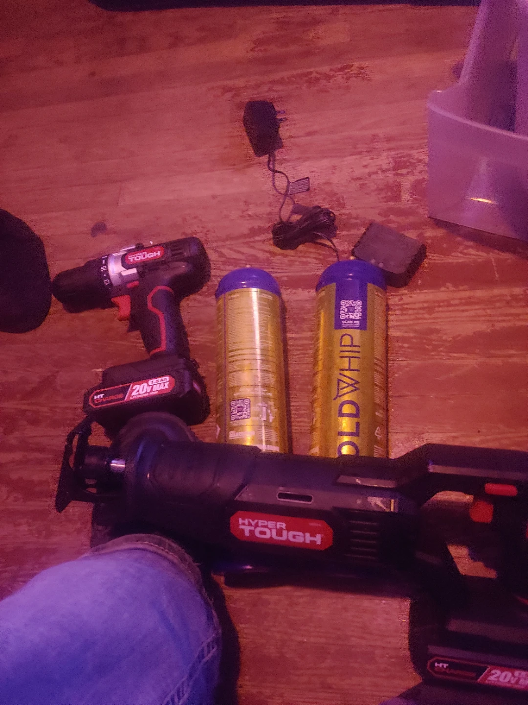 Hyper Tough Reciprocating Saw and Drill Combo w