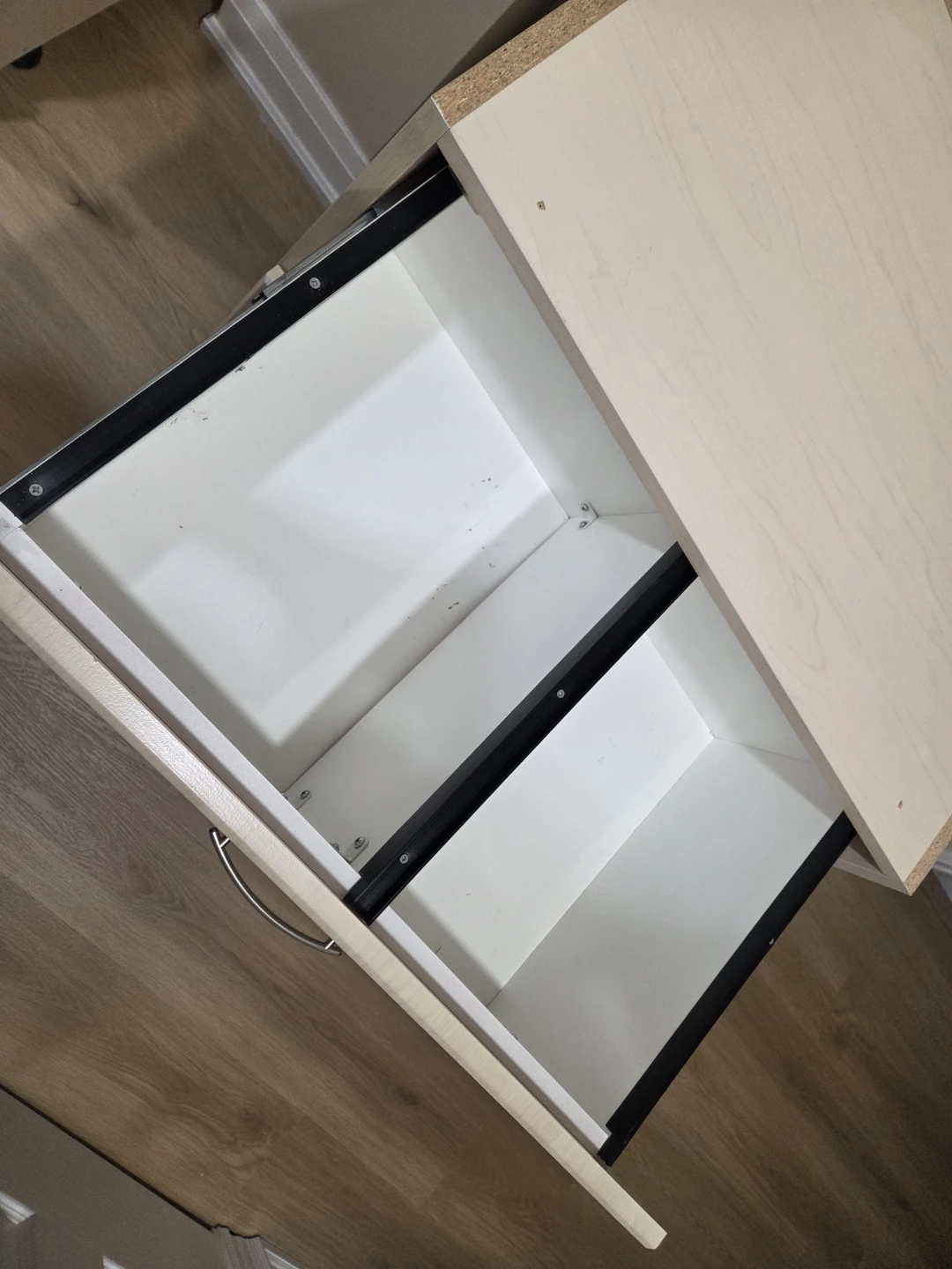 Beige Wardrobe with Drawers - photo 3