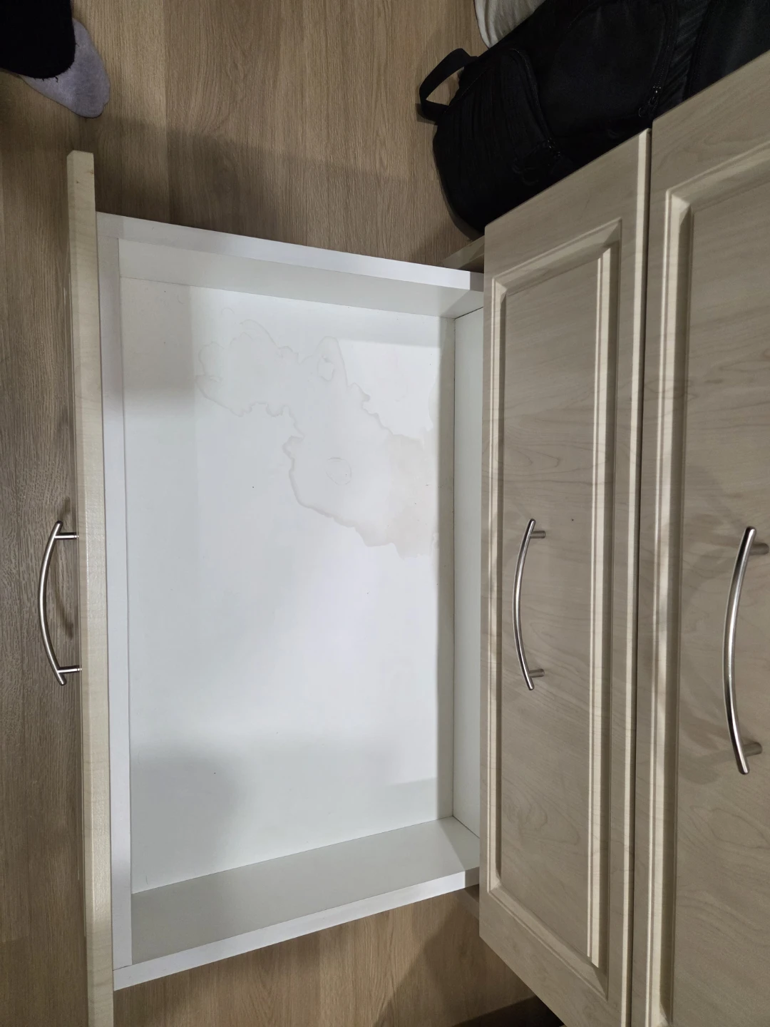 Beige Wardrobe with Drawers - photo 5