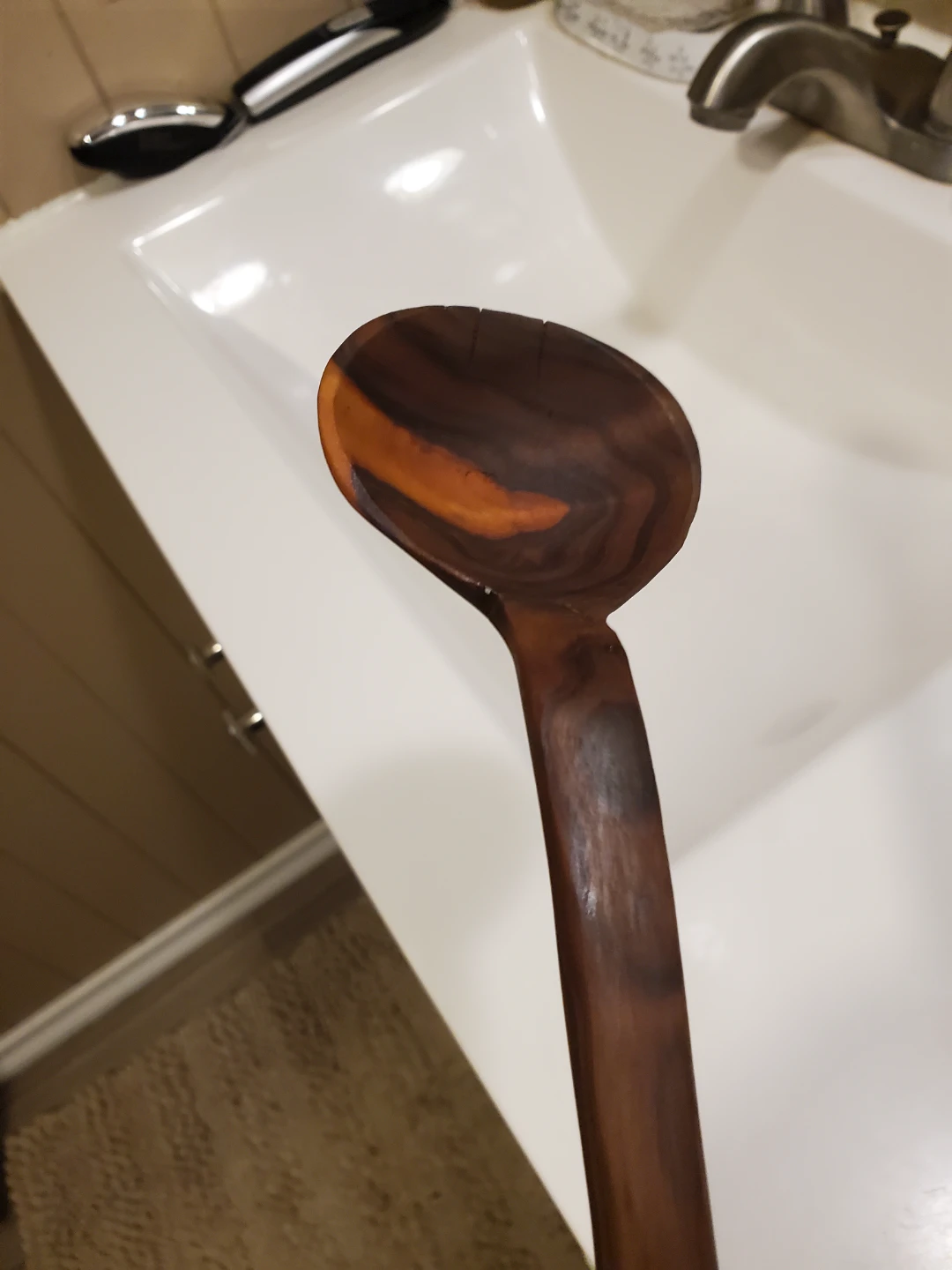 Wooden Ladle with Decorative Handle - photo 2