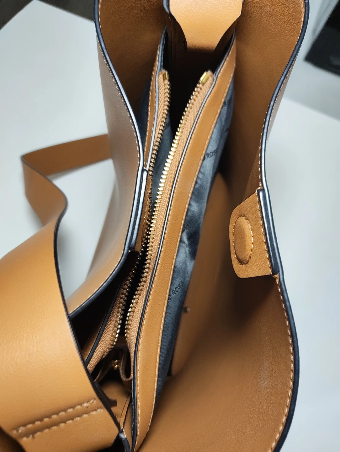 GINO ROSSI Brown Leather Shoulder Bag - photo 3