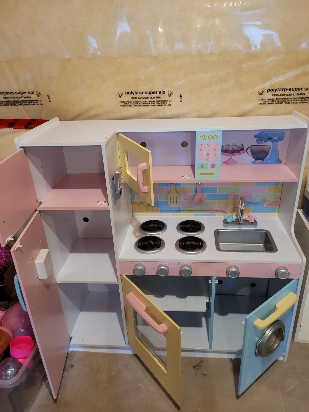 KidKraft Pastel Play Kitchen with Accessories - photo 3