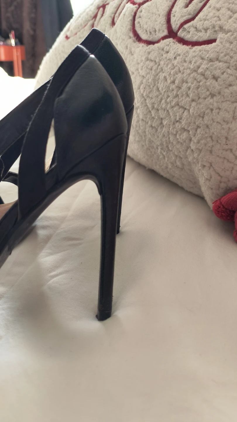 SHOE CULT by Jeffrey Campbell Black Suede Wedge Boots - photo 2