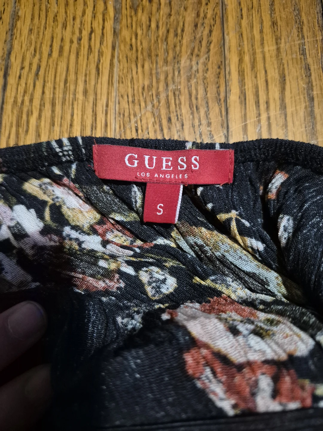 Guess Floral Print Long Sleeve Dress Size S - photo 3