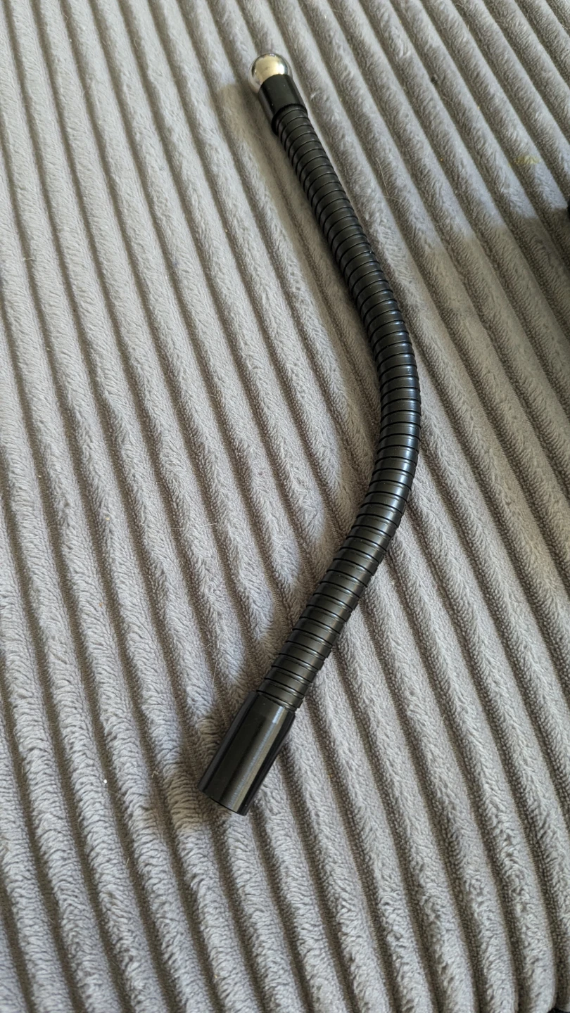 Black Gooseneck Microphone Stand Arm
