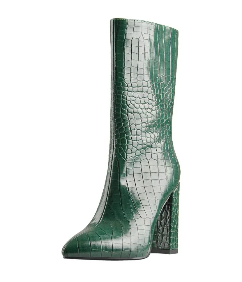 Brand new Lishann Women's Crocodile High heel - photo 2