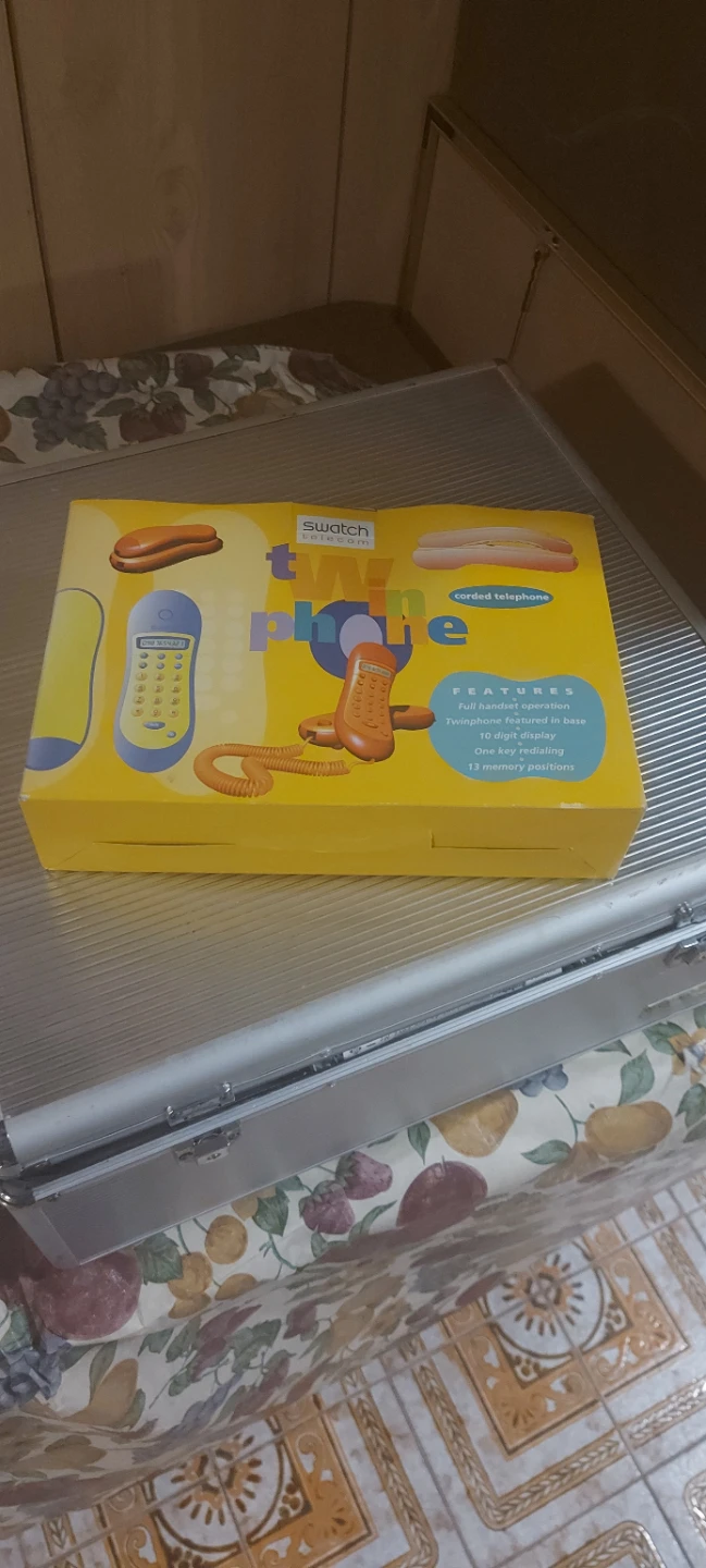 Swatch Telecom Twin Phone Corded Telephone