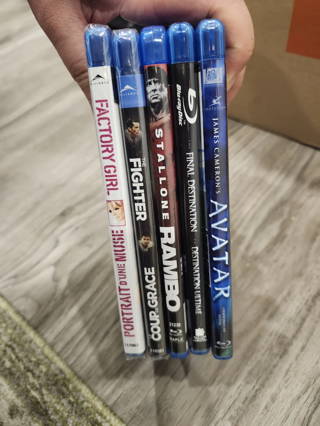 Blu-ray Movies: Avatar, Rambo, The Fighter, Final destination - photo 2