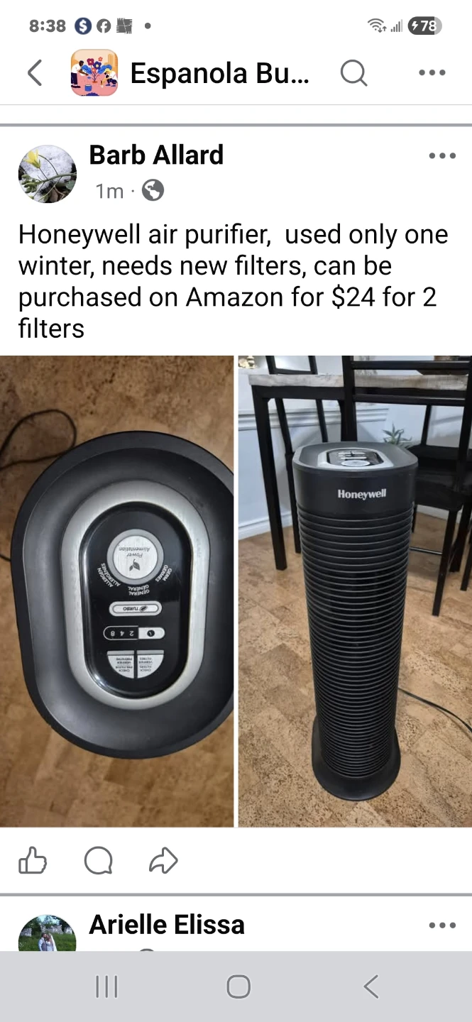 Honeywell Air Purifier