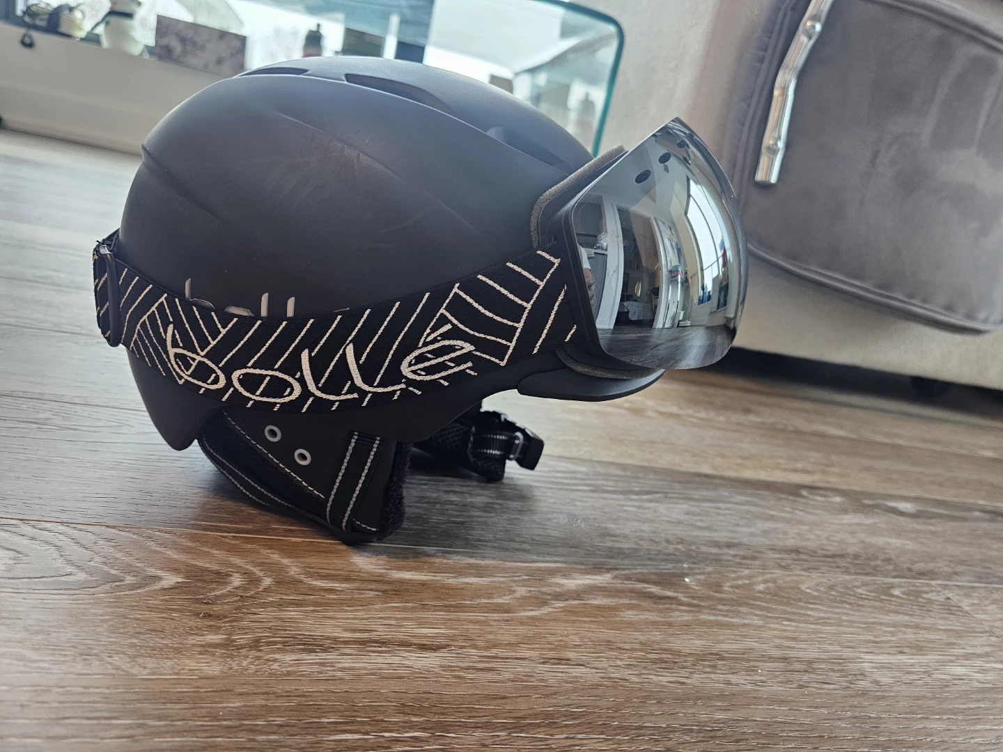 Bollé Ski Helmet, Goggles