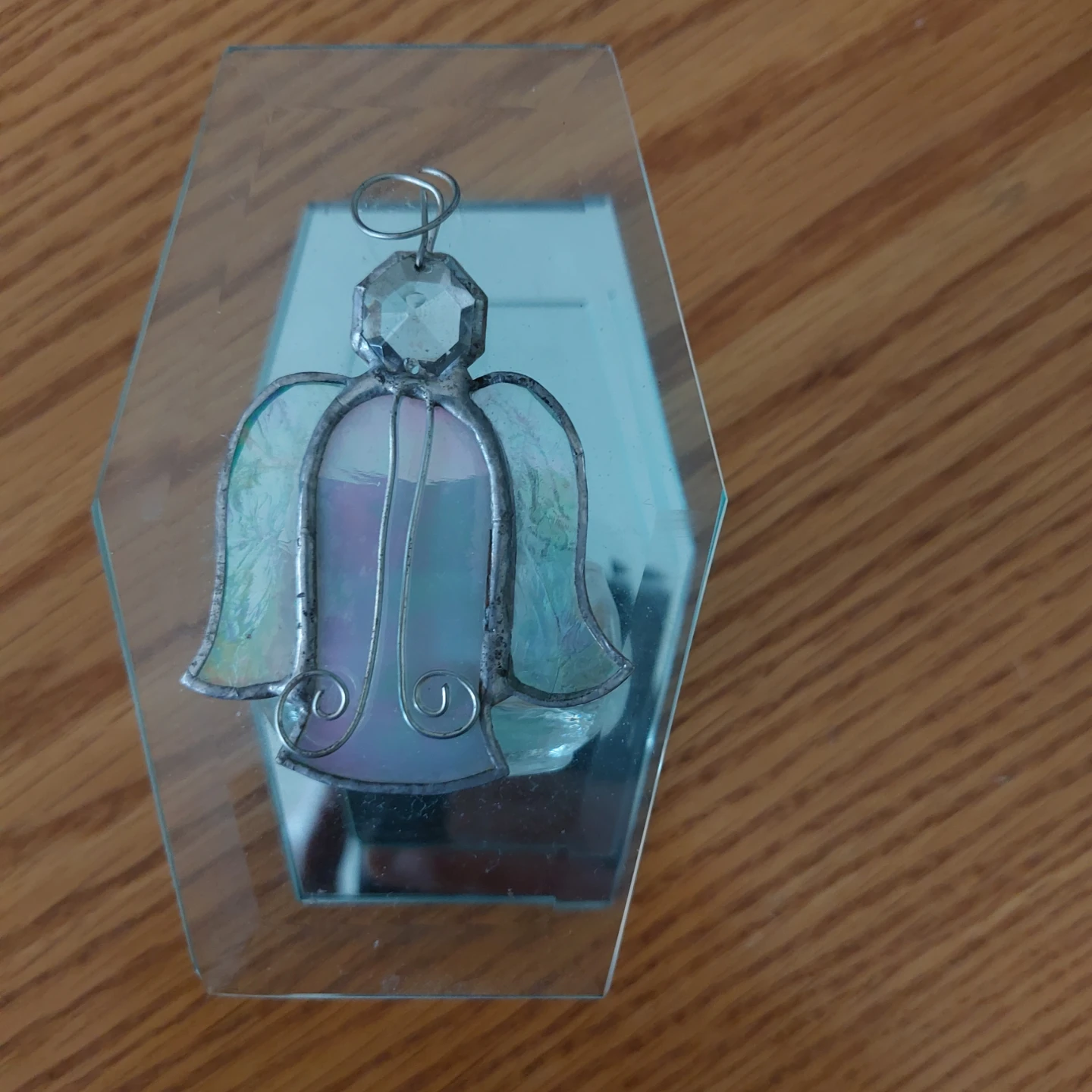 Kathi Horscroft Hand Made Stained Glass Angel - photo 2