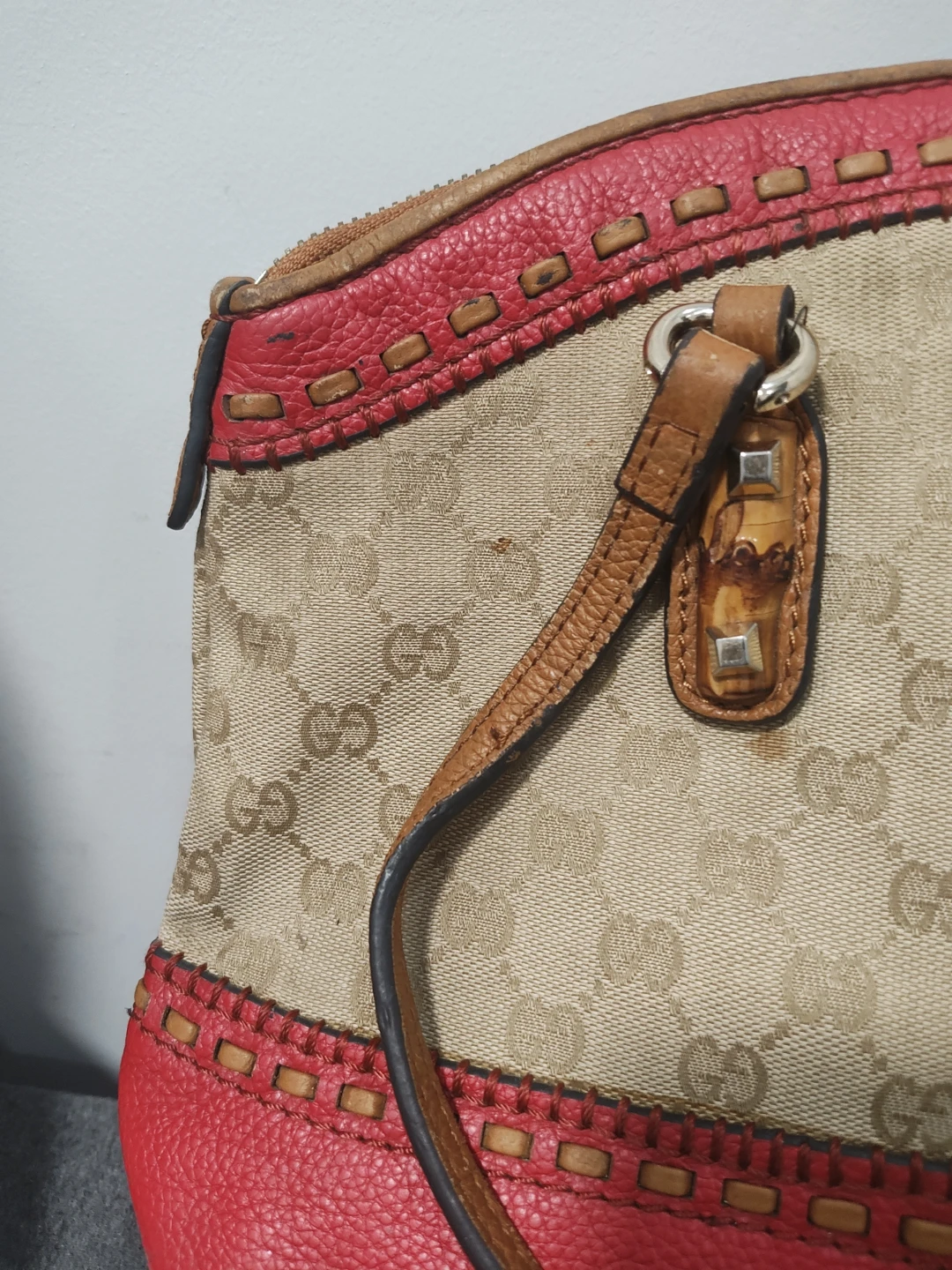 Gucci Monogram Dome Satchel Bag - photo 3