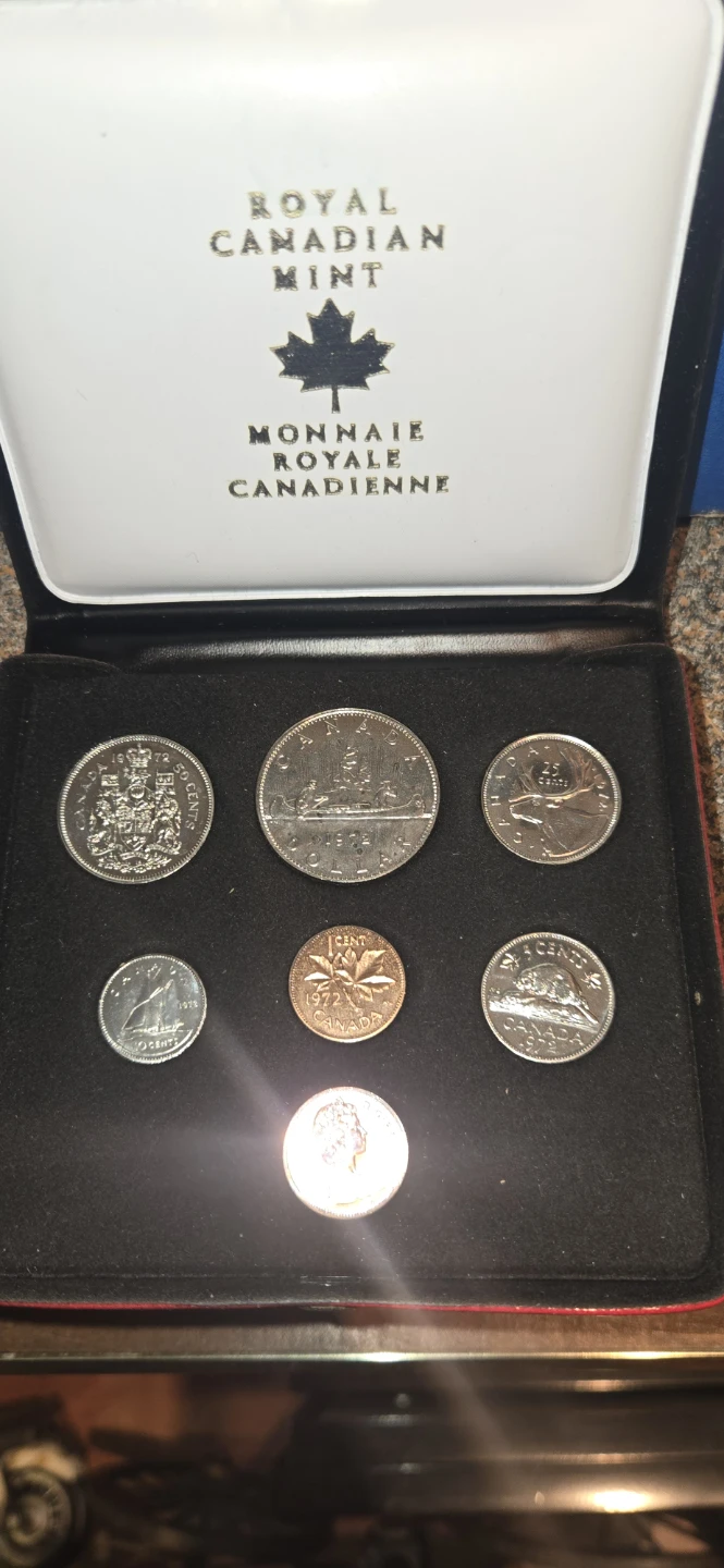1972 Royal Canadian Mint Coin Set