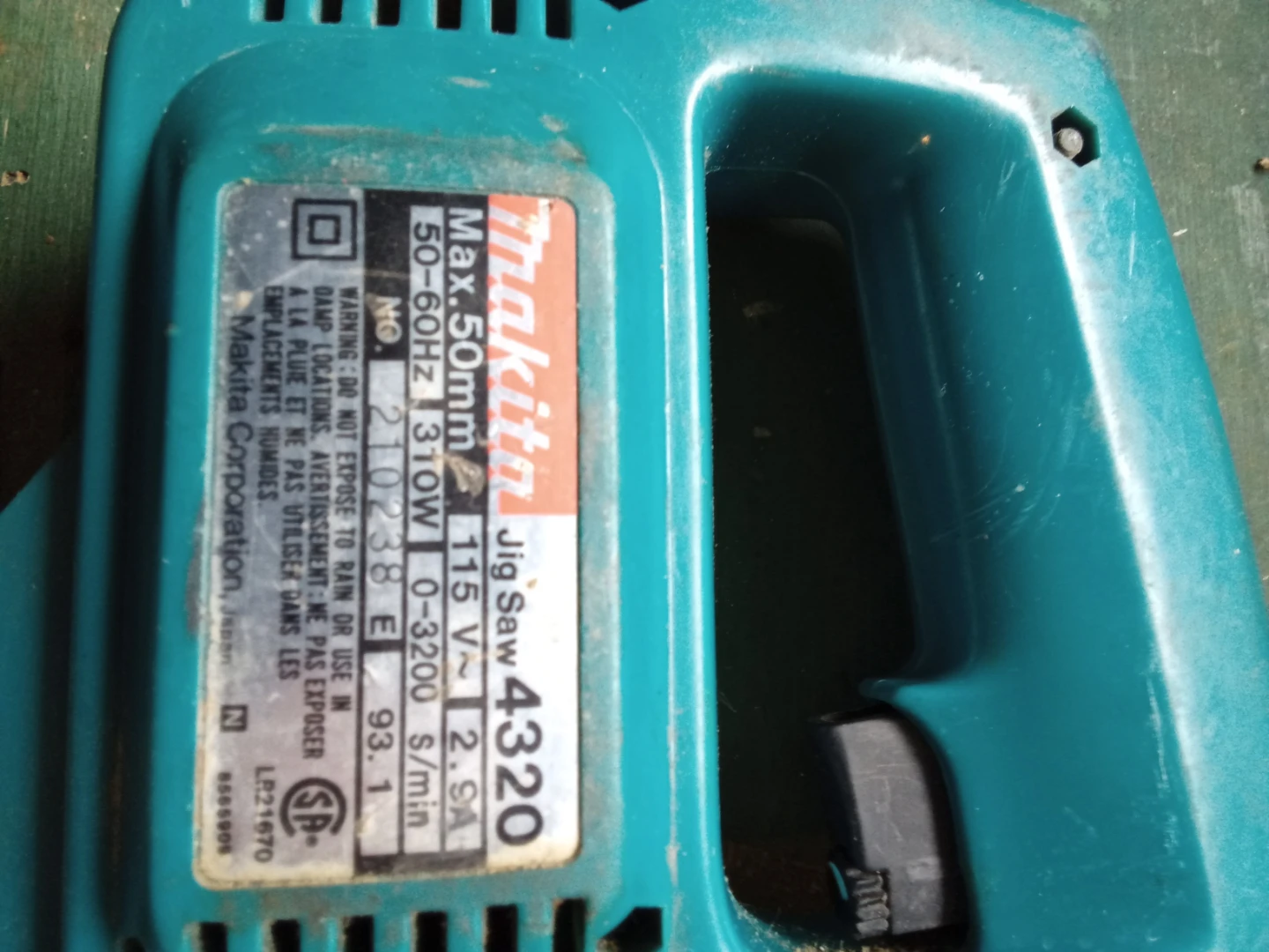 Makita 4320 Jigsaw - photo 2