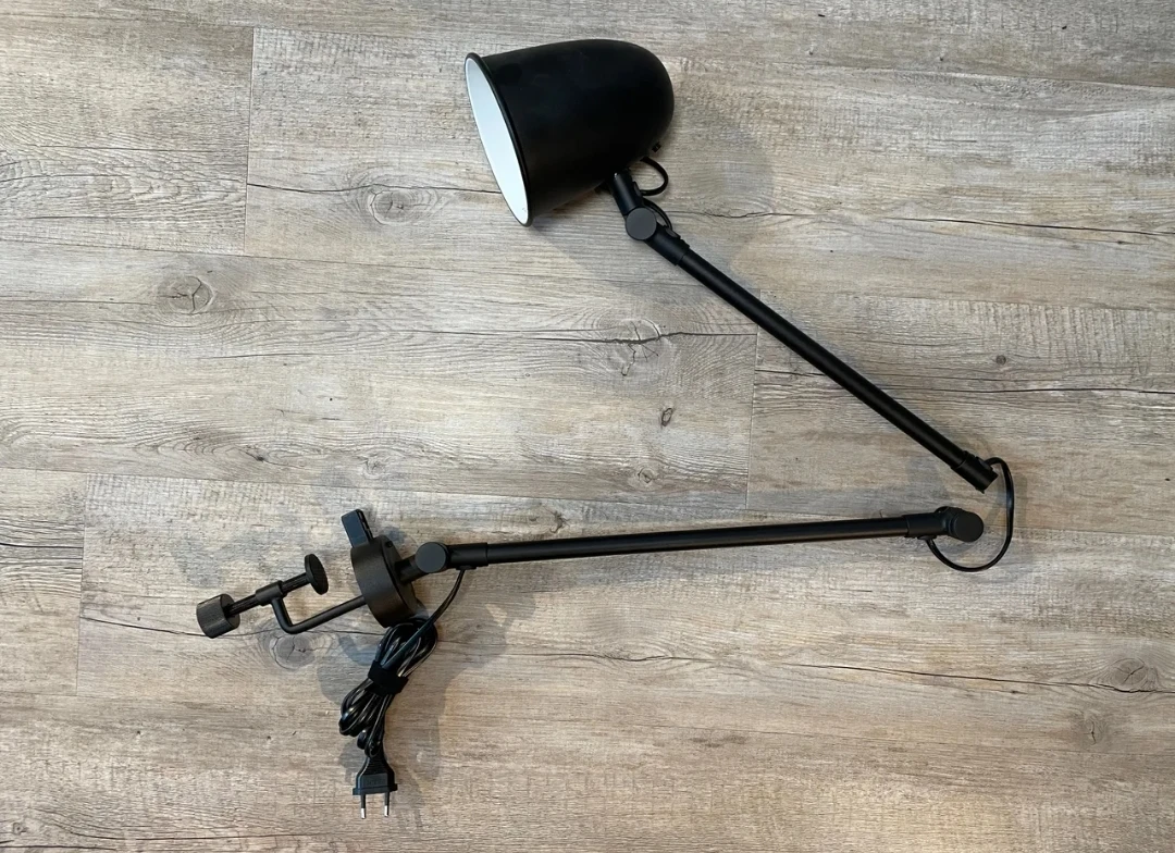 Black Adjustable Desk Lamp - photo 4