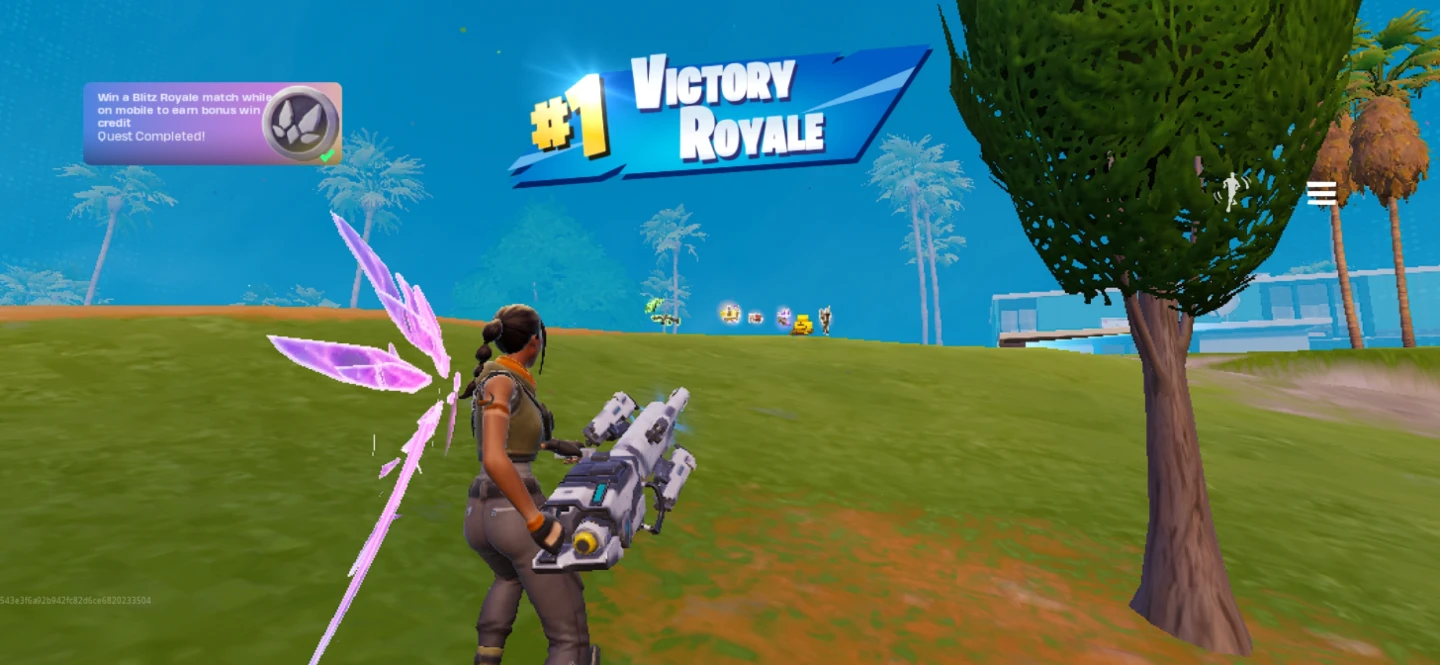 Fortnite Victory Royale Screenshot