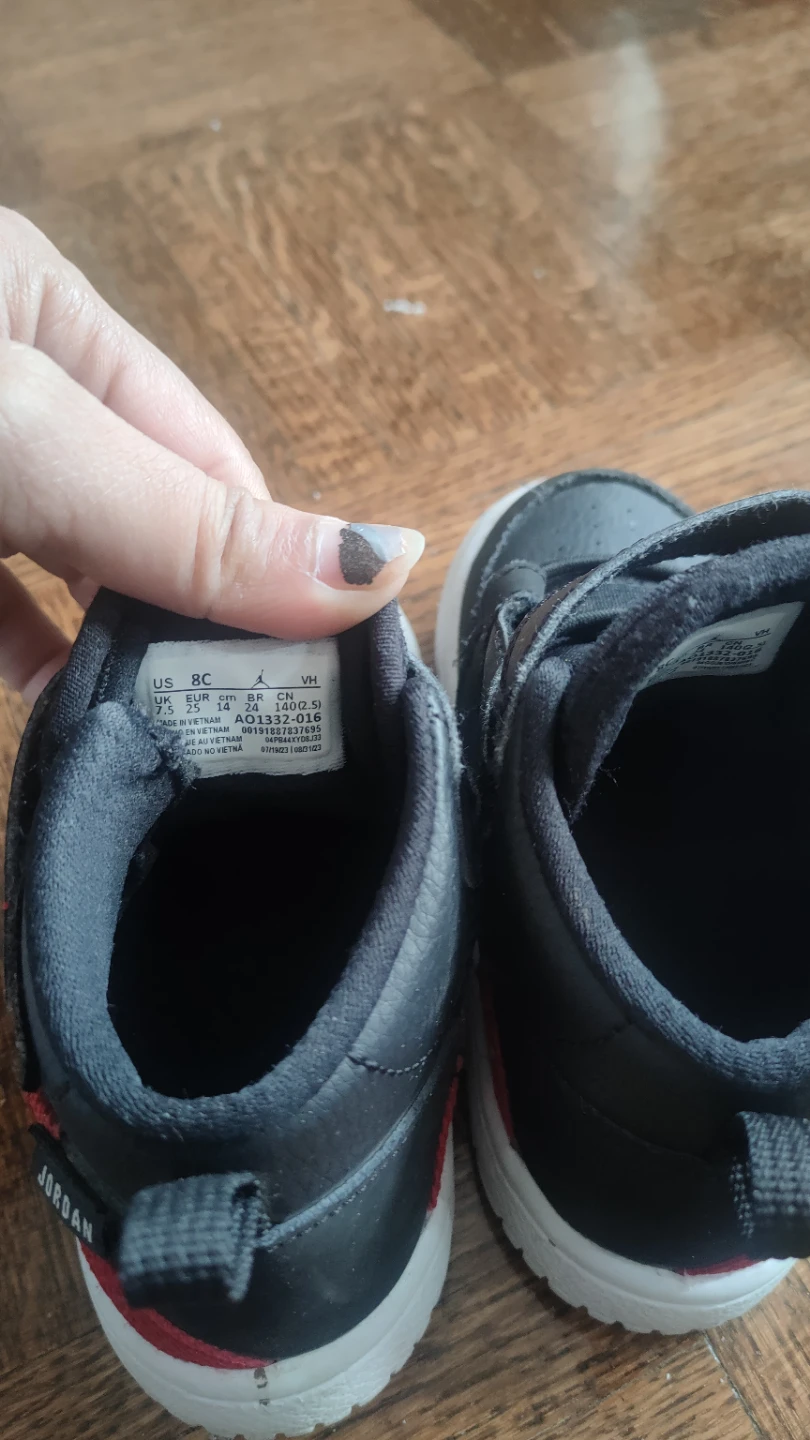 Jordan Toddler Shoes Size 8C Black - photo 5