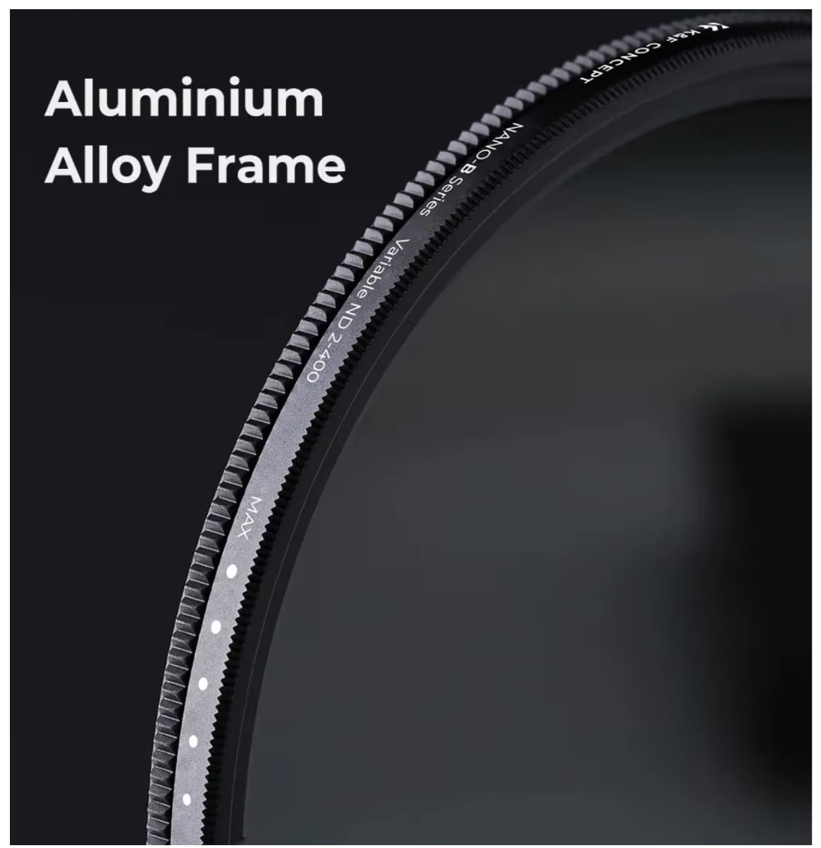 K&F Concept Variable ND2-400 Lens Filter 72mm - photo 4