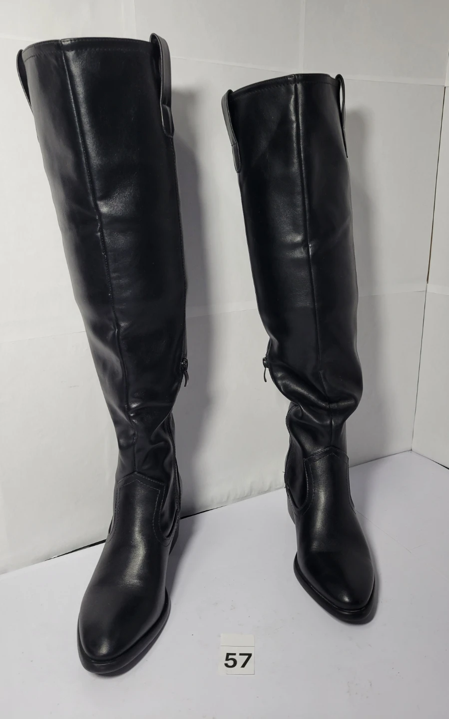 Black Knee-High Boots, size 36EU (57)
