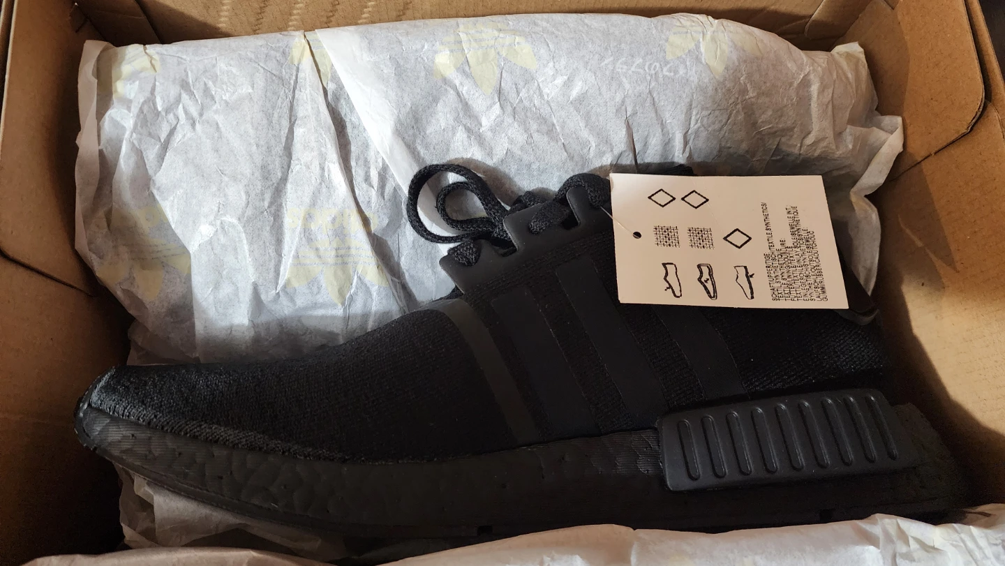 Adidas NMD_R1 PK Black Running Shoes - photo 3