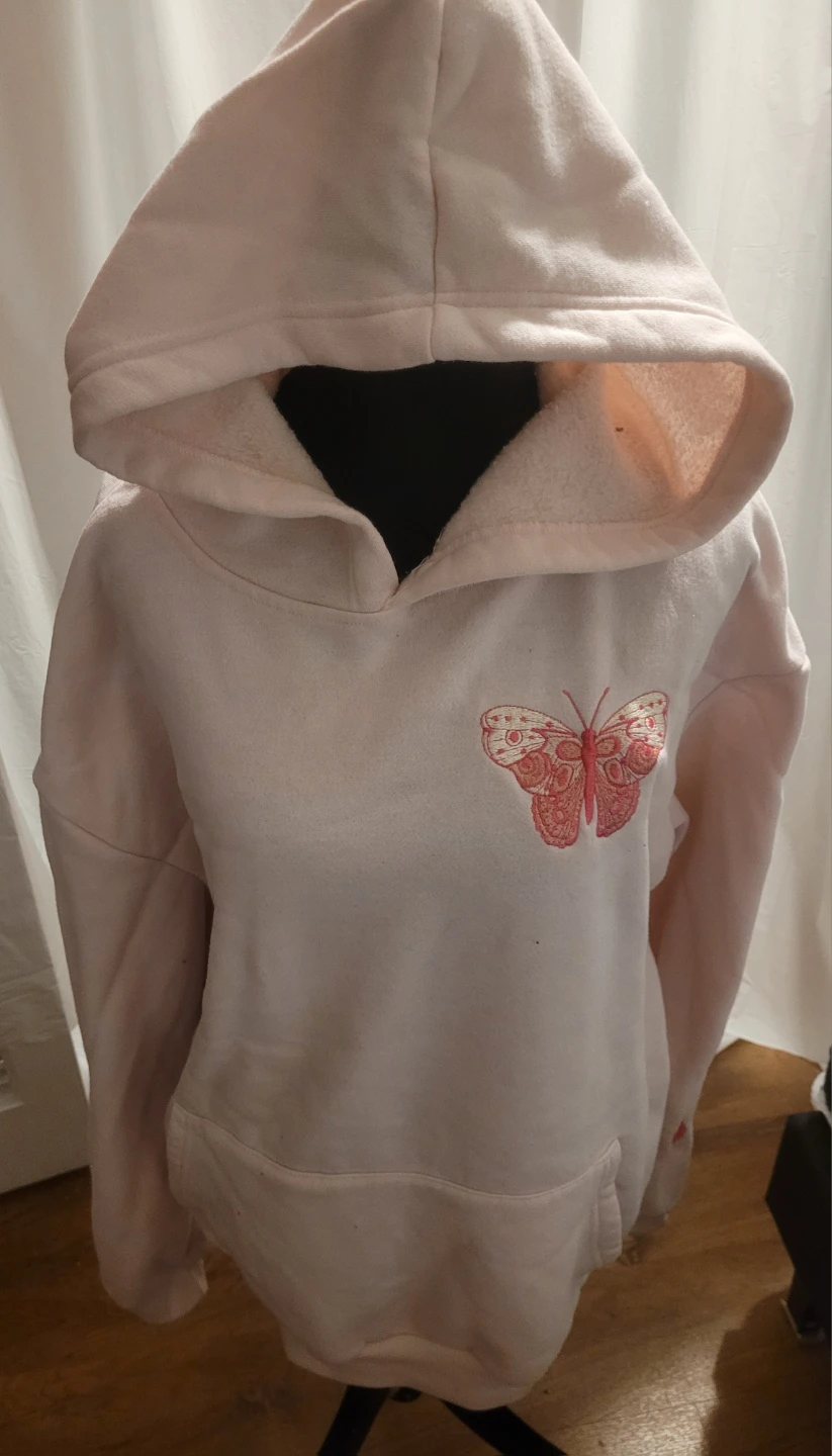 Pink Butterfly Hoodie