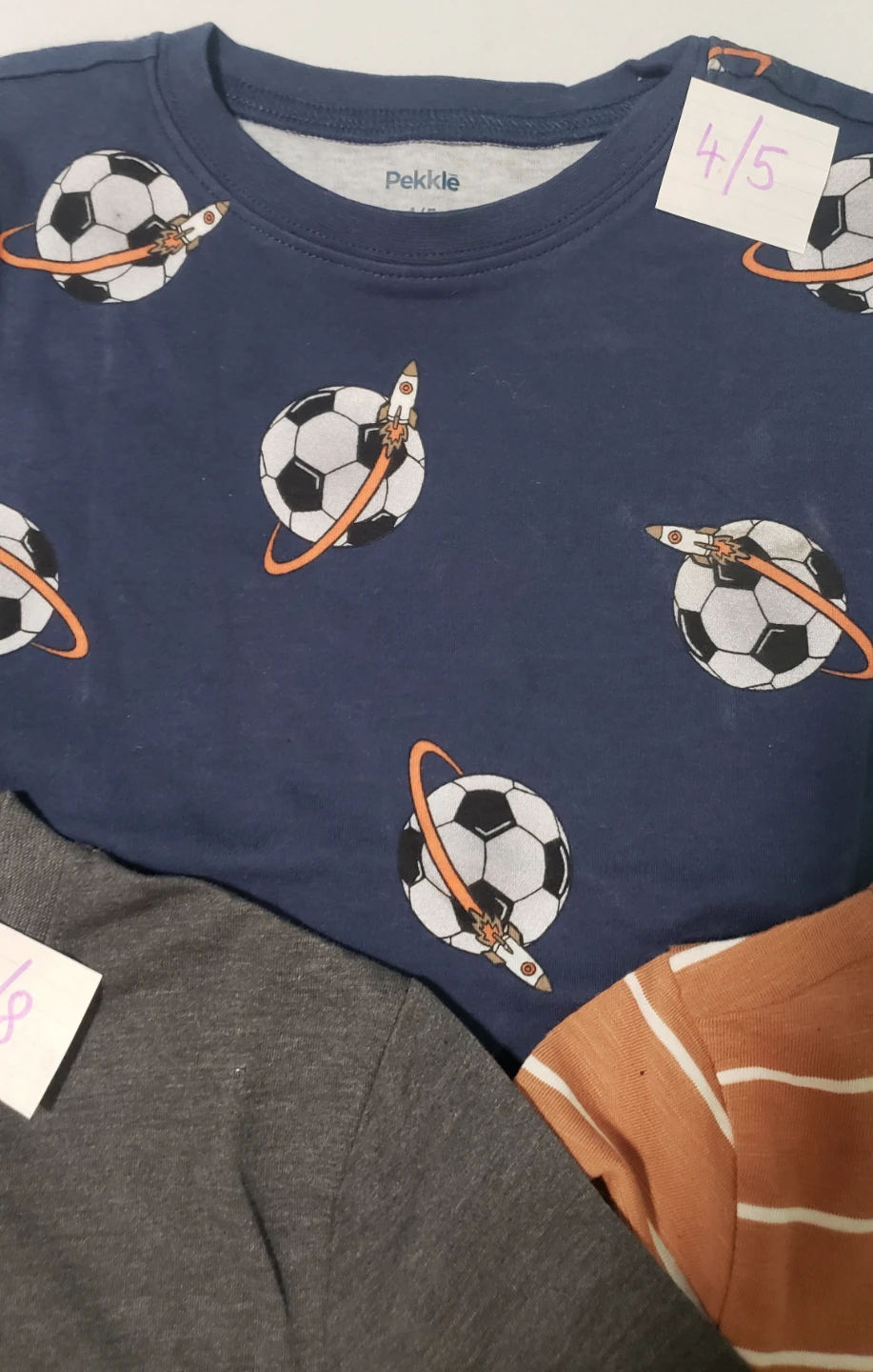 Brand new Boys T-shirts 3Pcs Pekkle Hurley - photo 3