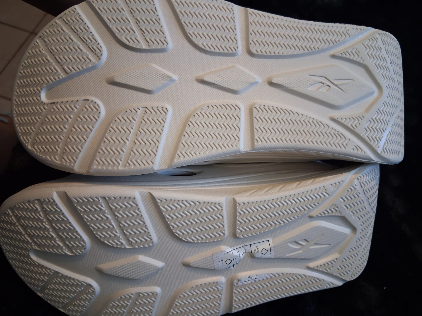 White Reebok Slides - photo 4