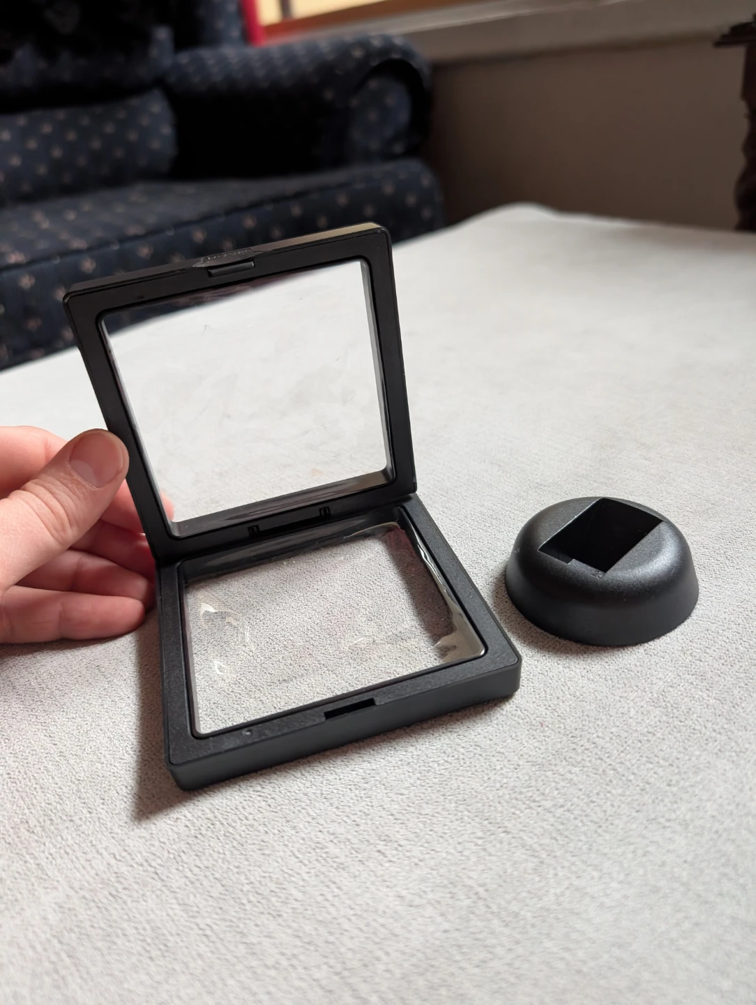 Floating Display Case with Stand - photo 2