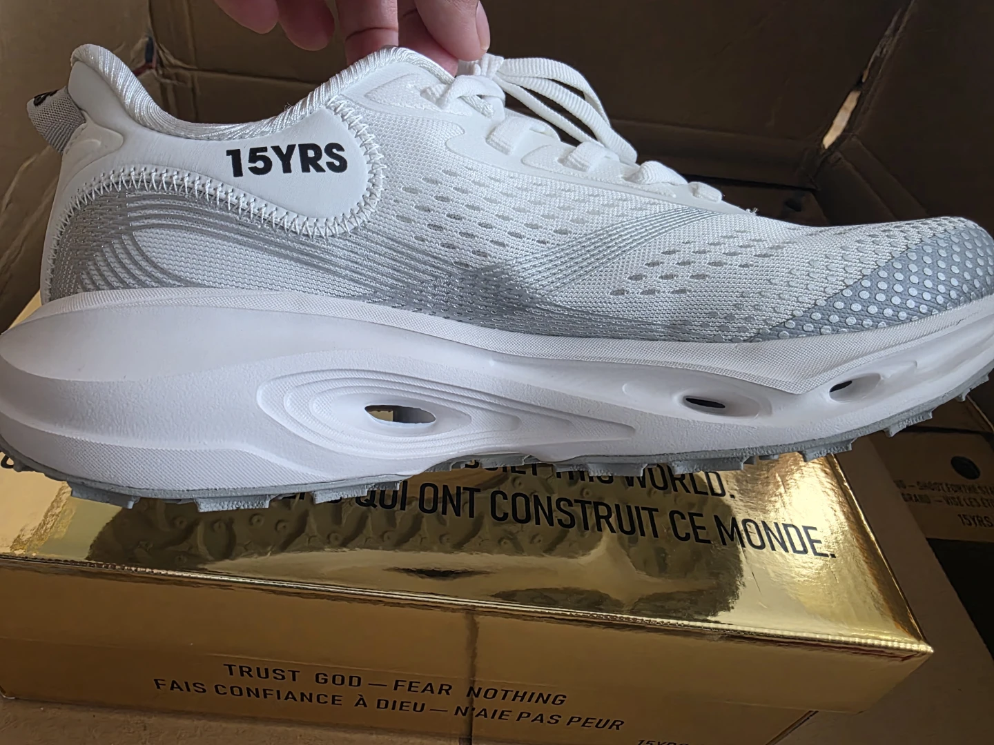 15YRS White Athletic Shoes - photo 2