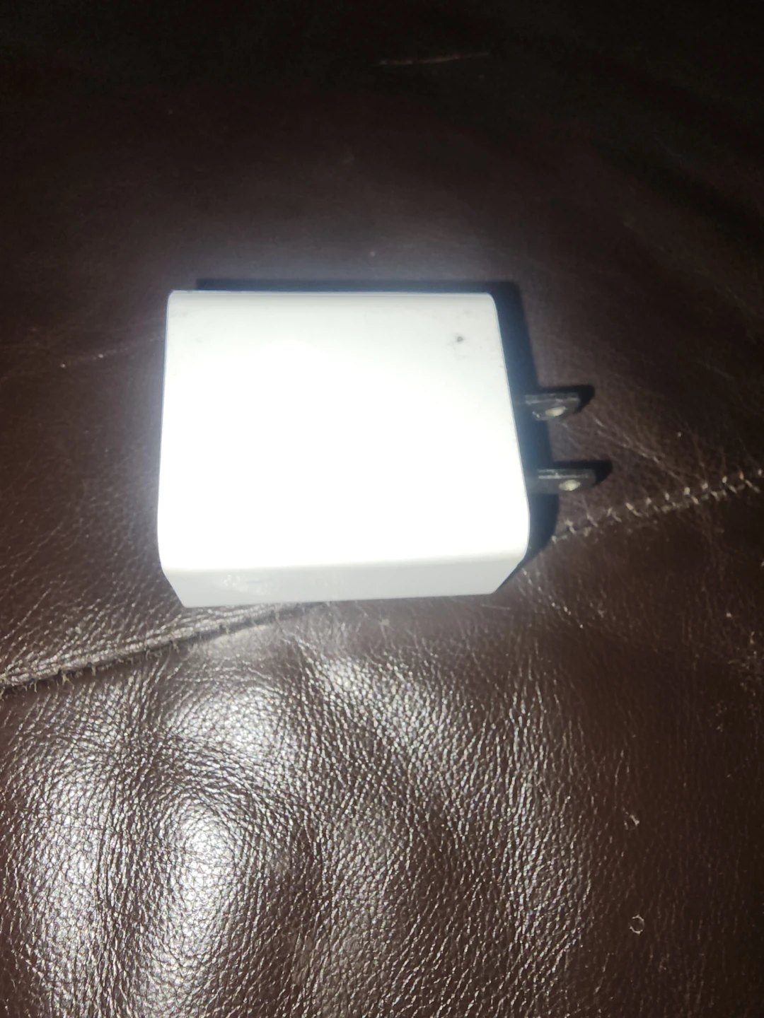 White Power Adapter Brick