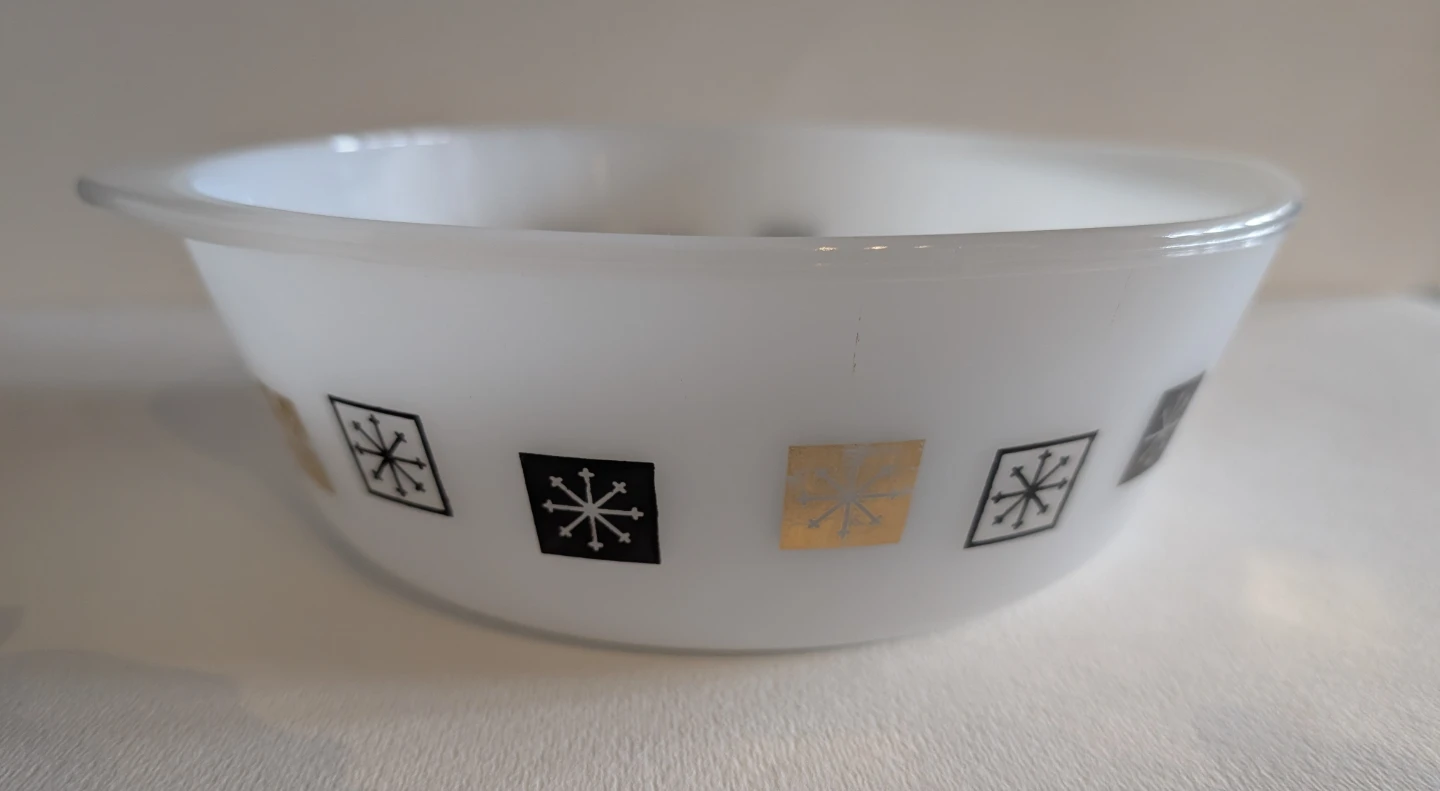 Vintage Glasbake Casserole Dish