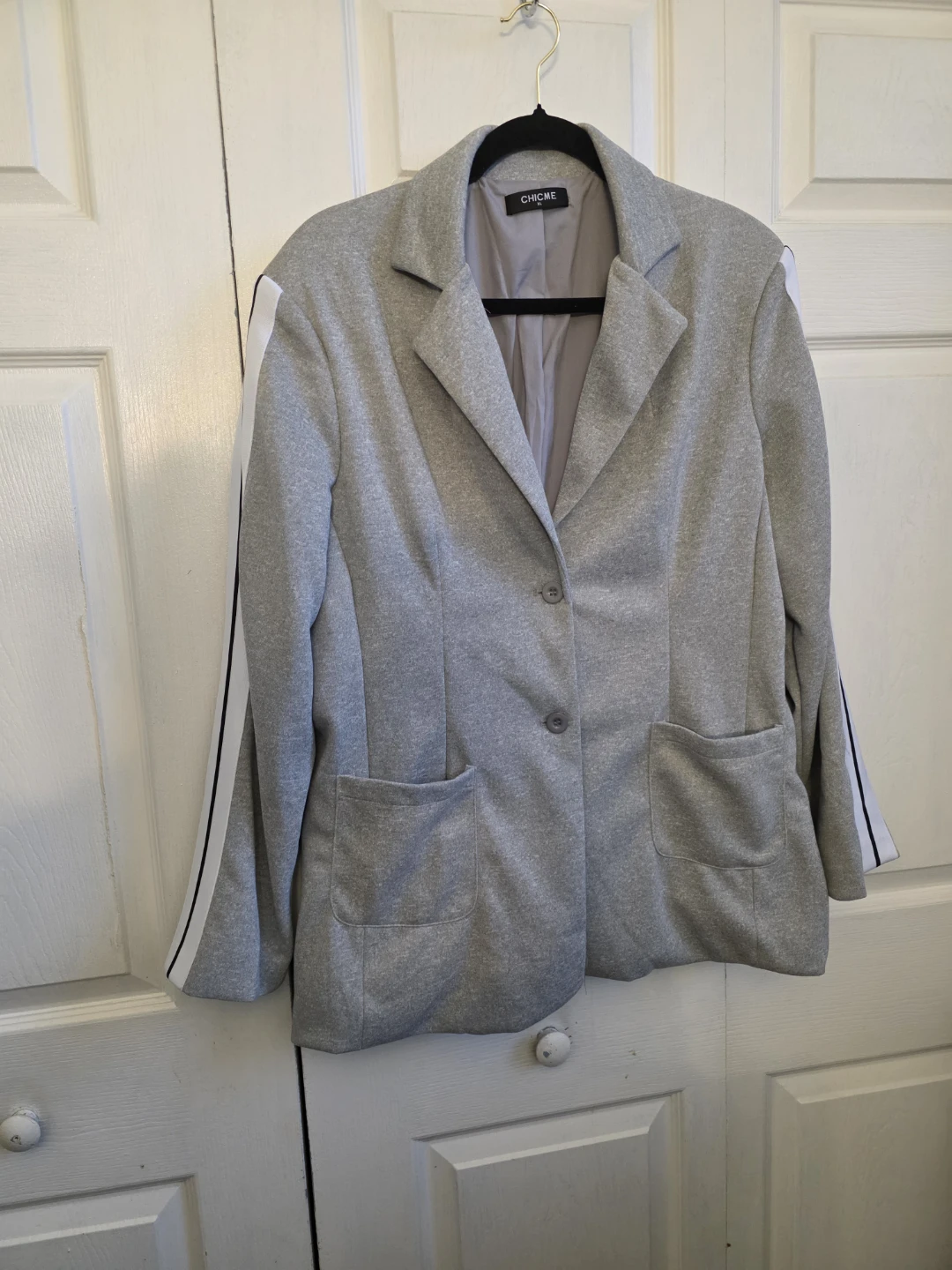 CHICME Grey Tracksuit Set - Blazer & Pants - photo 2