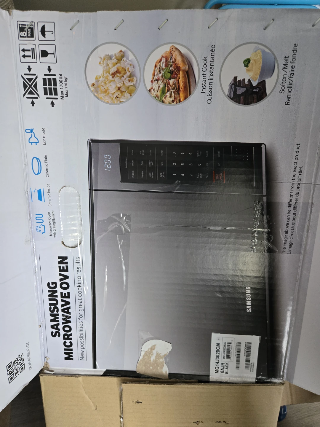 Samsung MG14J3020CM Microwave Oven - photo 5