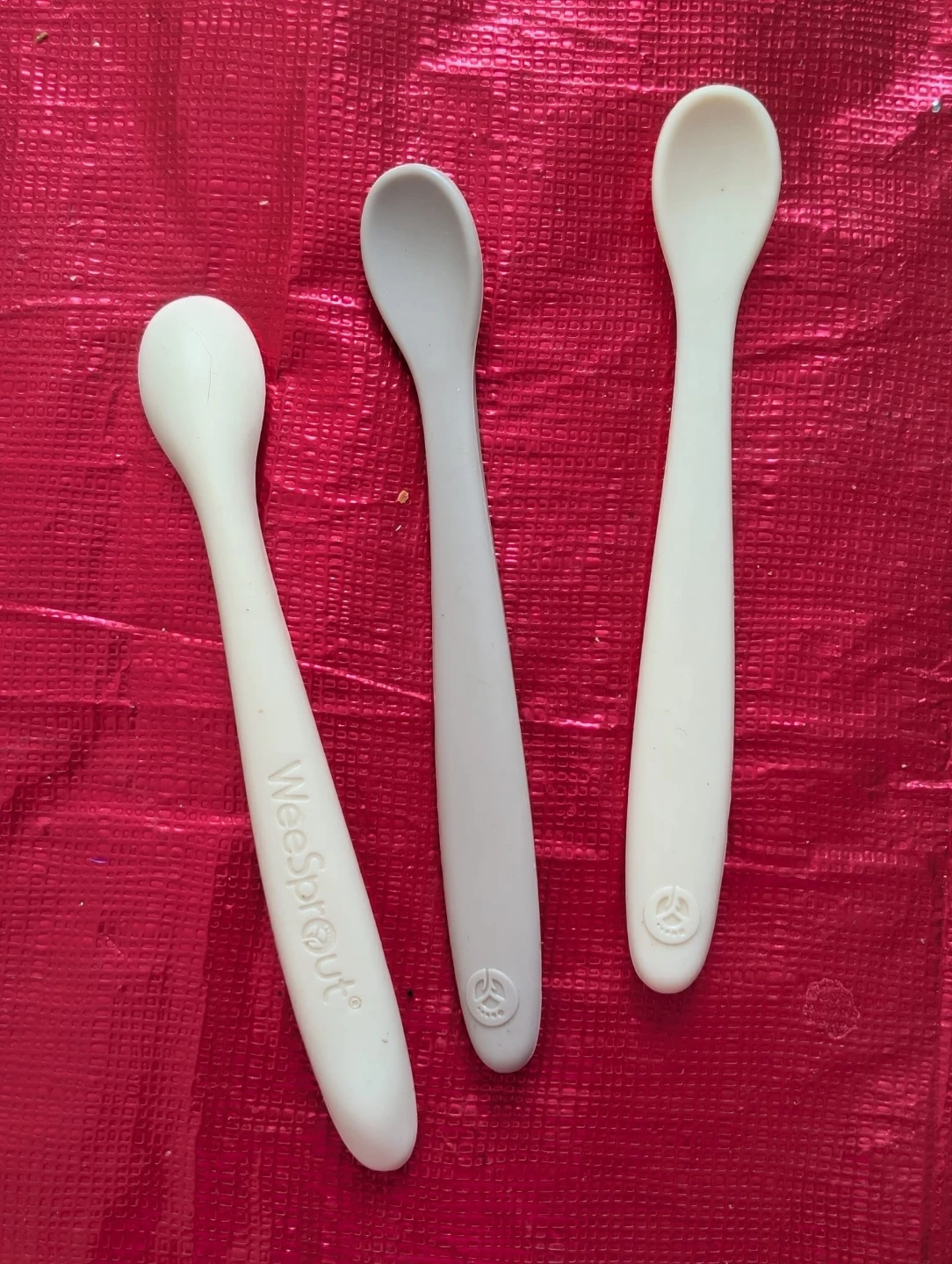 WeeSprout Baby Spoons (Set of 3)
