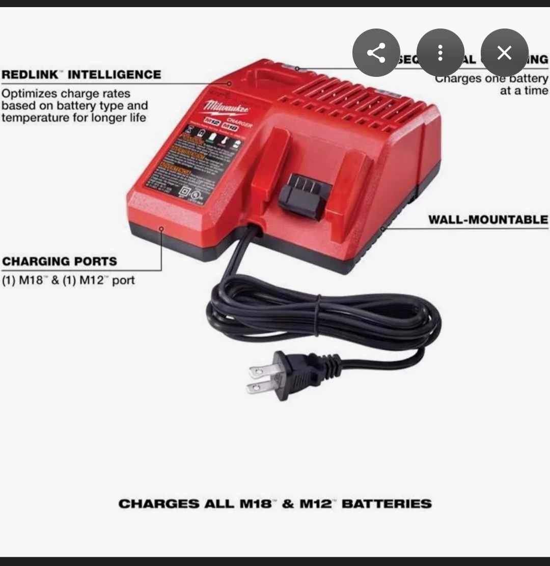 Milwaukee Tool Set- M18 FUEL Drill + M12 Laser + Dual Charger - photo 5