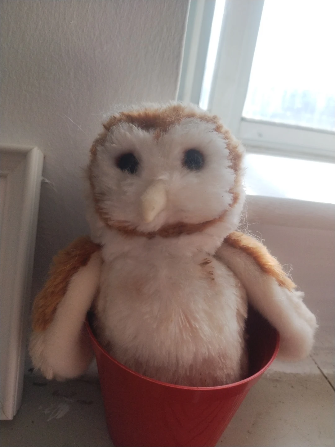 Plush Barn Owl Toy 🪀