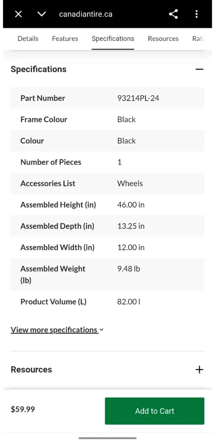Black 8-Drawer Storage Tower with Wheels 🥕 - photo 5