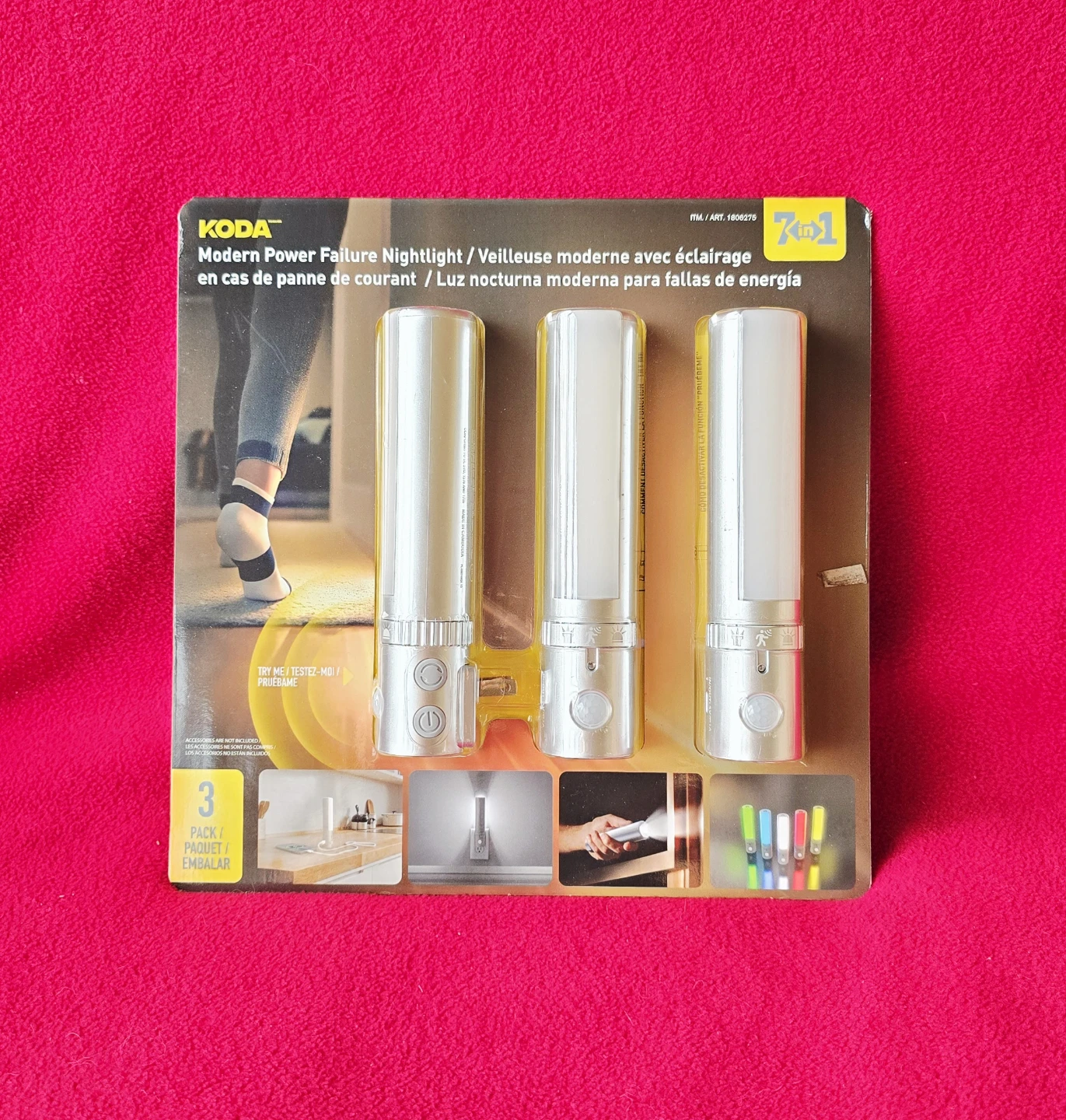 Koda 3-Pack Color Changing LED Night Lights *NEW*