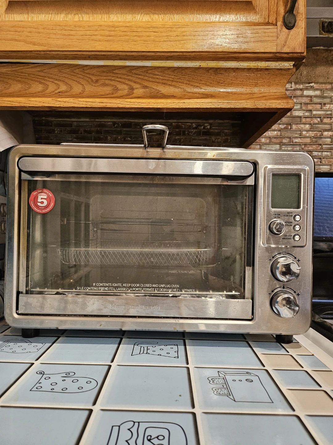 Hamilton Beach Air Fryer Toaster Oven