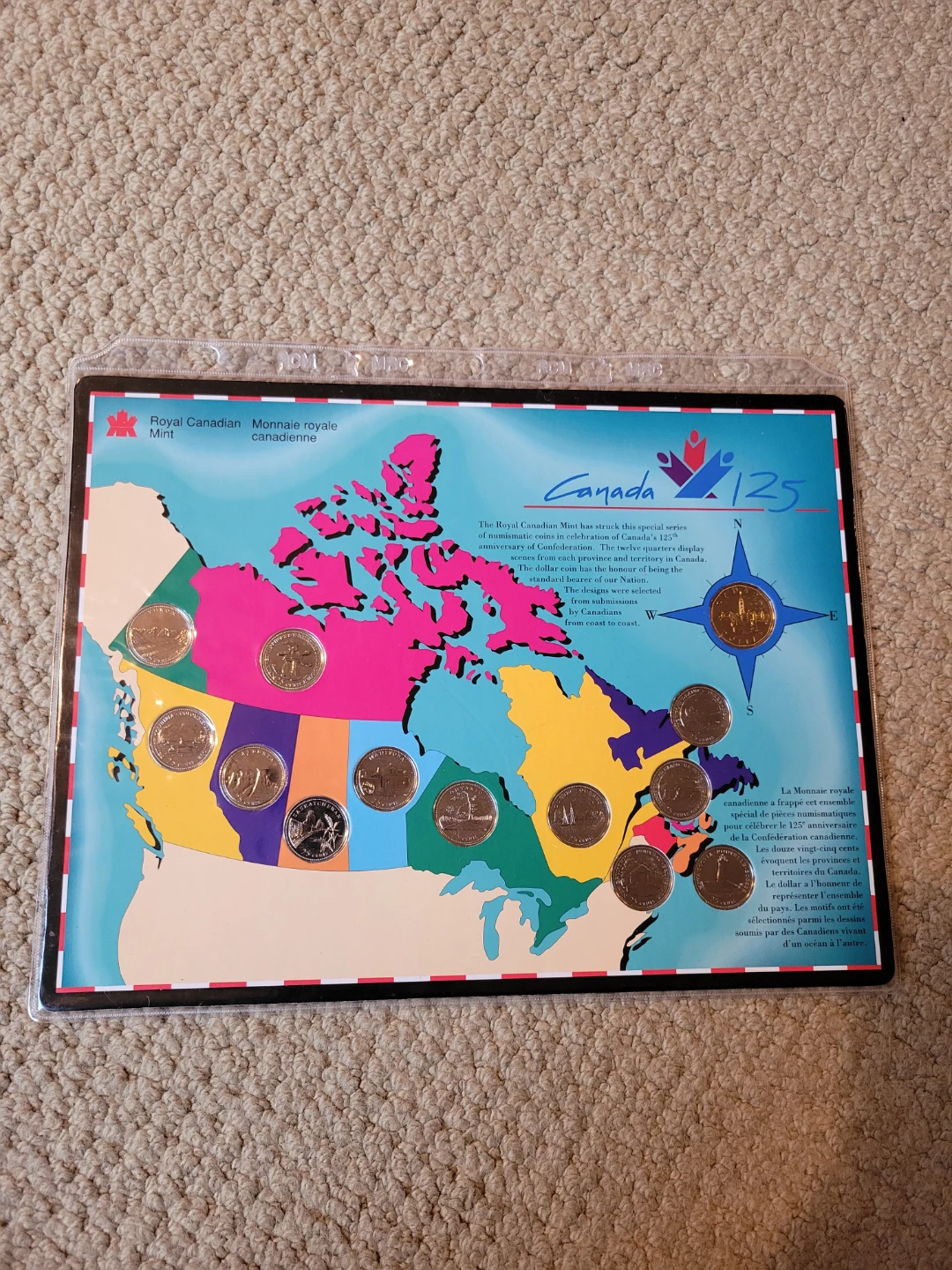 Royal Canadian Mint coin set